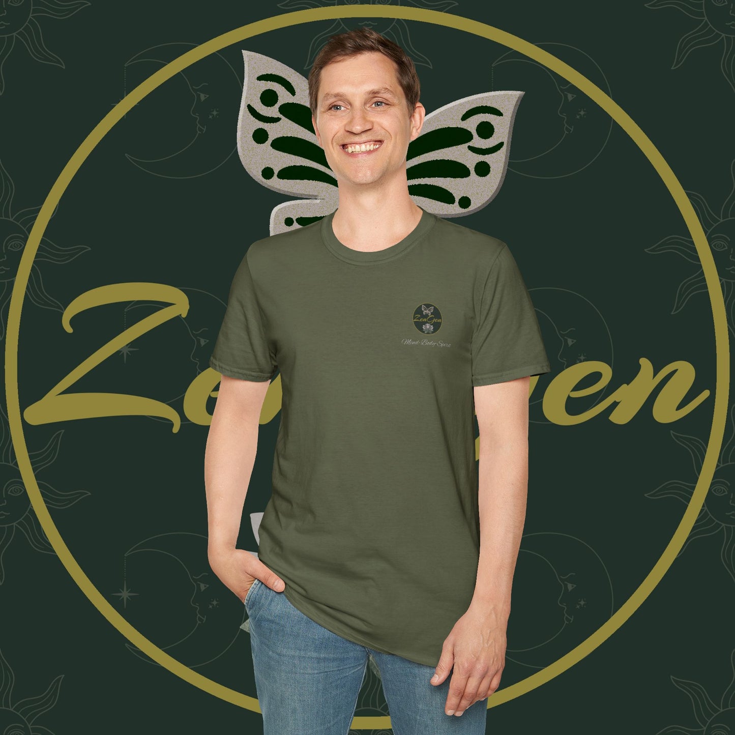 HARMONY! Unisex Softstyle T-Shirt - ZenGen USA - ZenGen USA