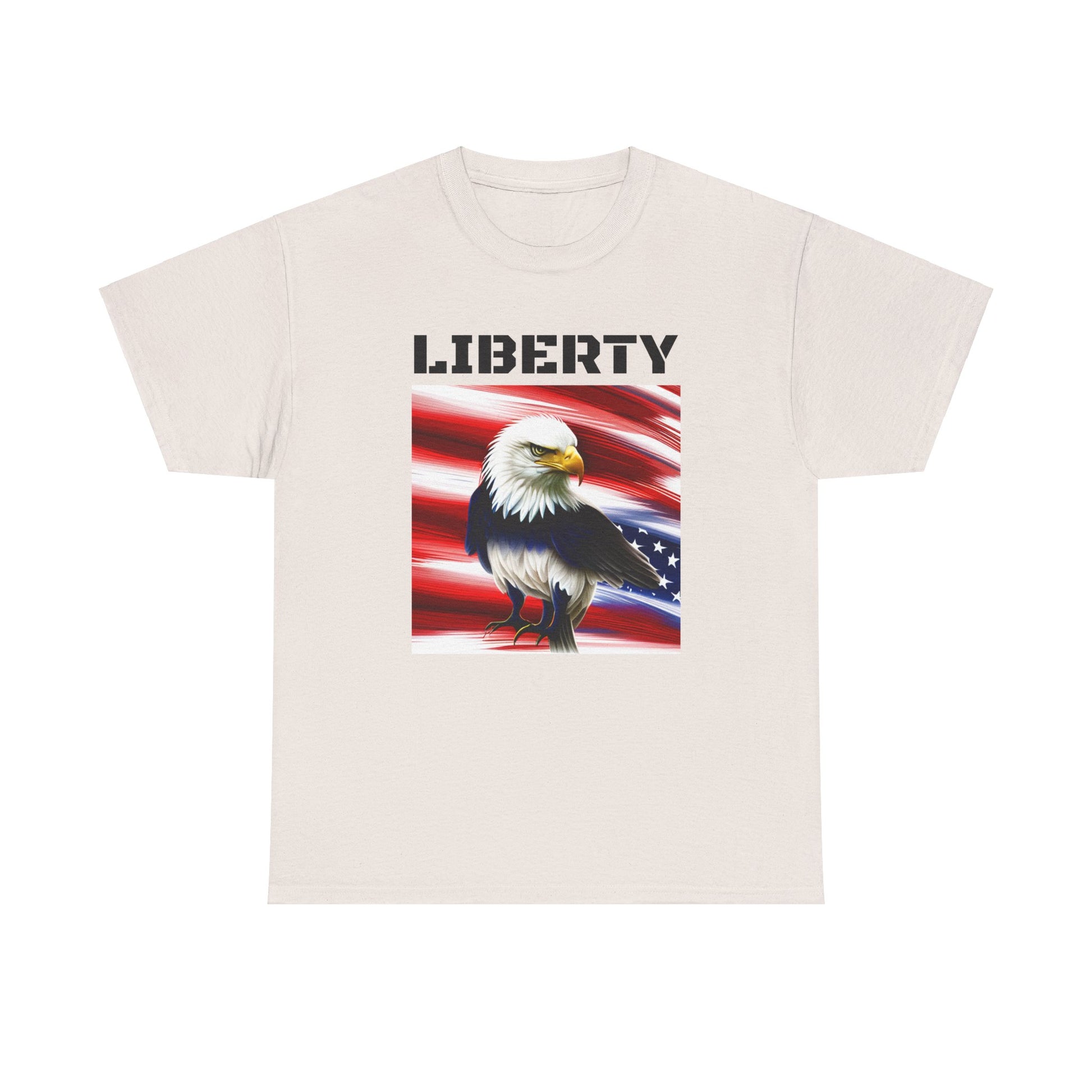 LIBERTY, Living Free - Unisex Heavy Cotton Tee - ZenGen USA - ZenGen USA