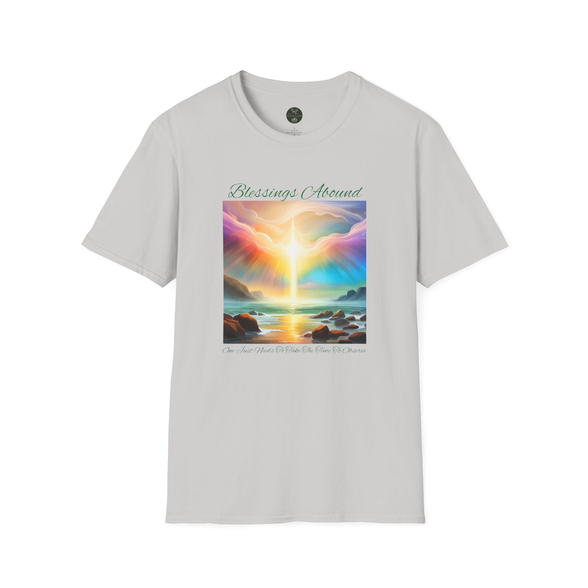 Blessings Abound - Unisex Softstyle T-Shirt - ZenGen USA