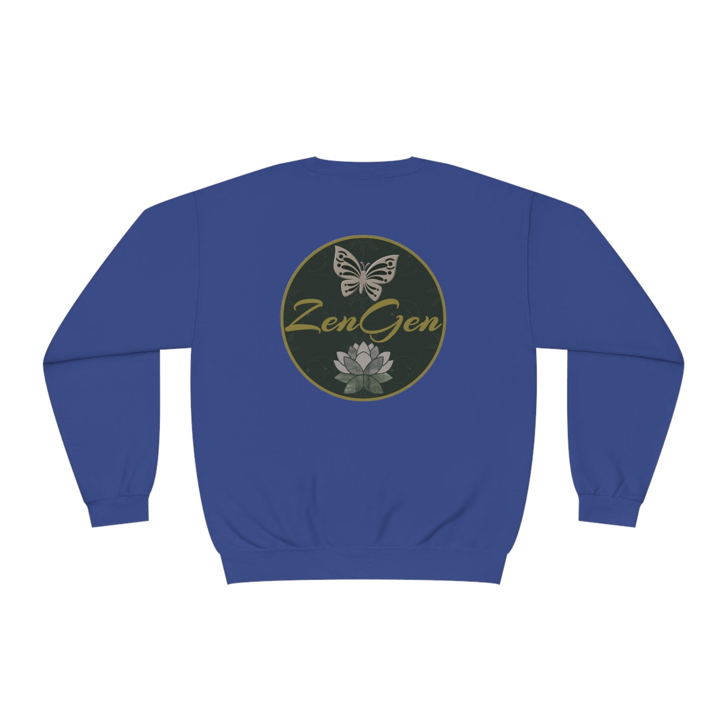 ZenGen Logo Sweatshirt - Unisex NuBlend® Crewneck Sweatshirt - ZenGen USA