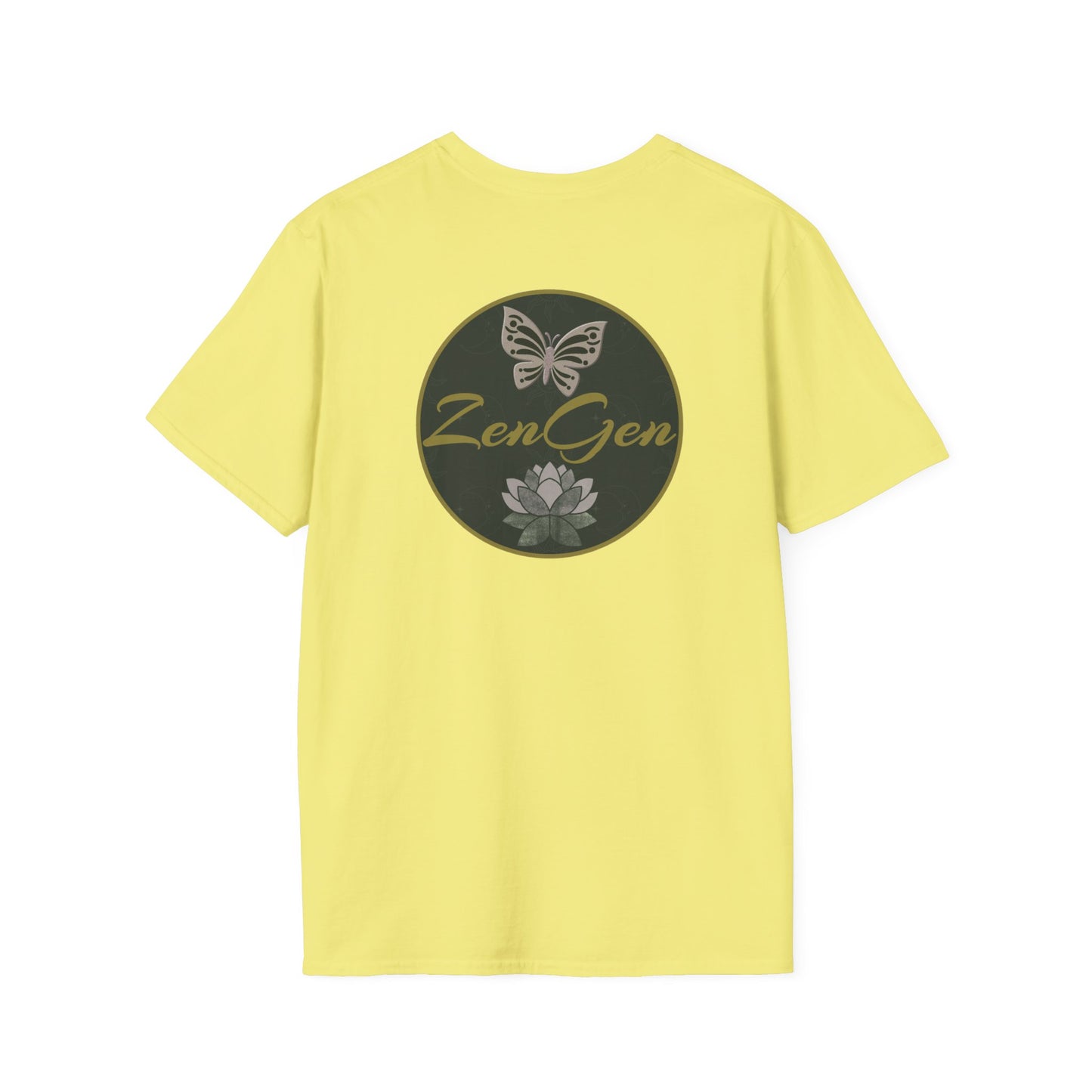 Mind-Body-Spirit, Unisex Softstyle T-Shirt - ZenGen USA