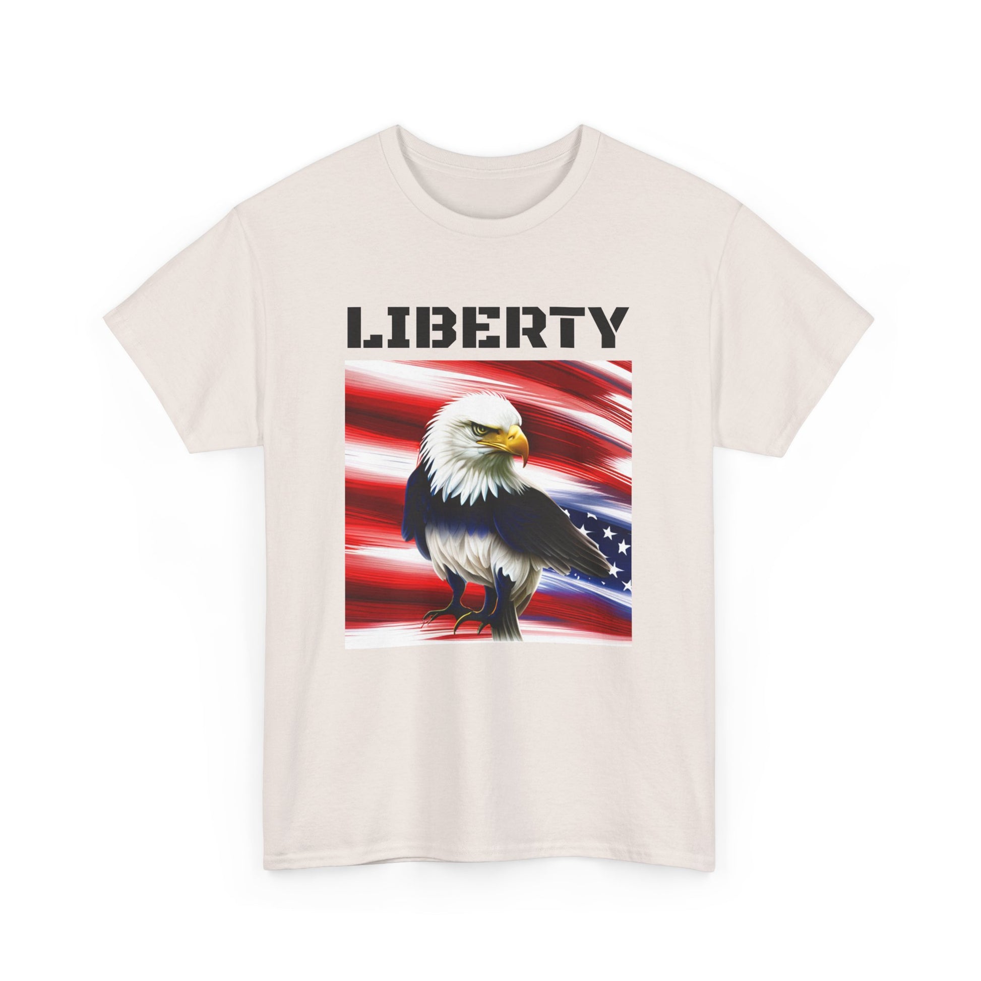 LIBERTY, Living Free - Unisex Heavy Cotton Tee - ZenGen USA - ZenGen USA