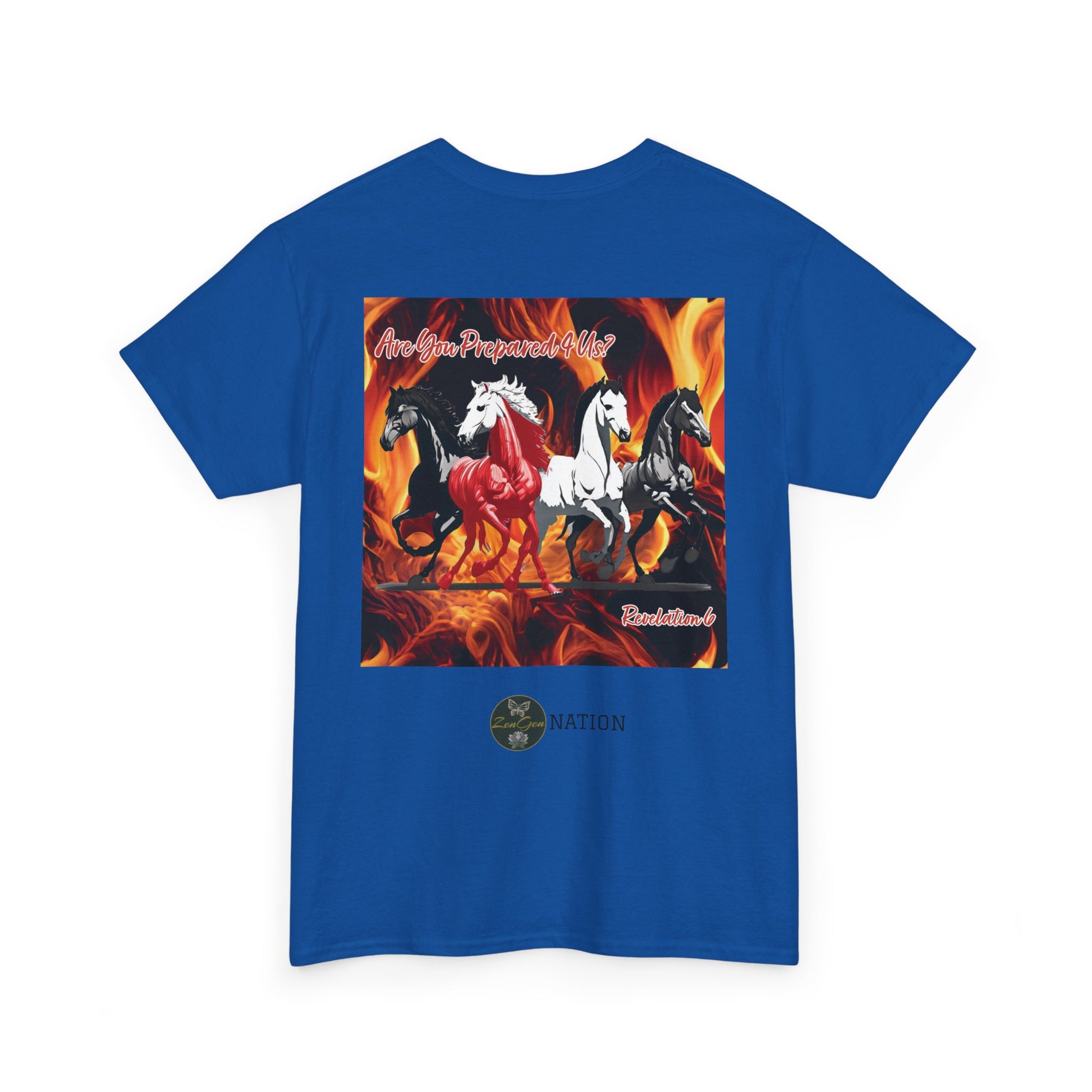 Apocalypse - Are You Prepared? - Unisex Heavy Cotton Tee - ZenGen USA - ZenGen USA