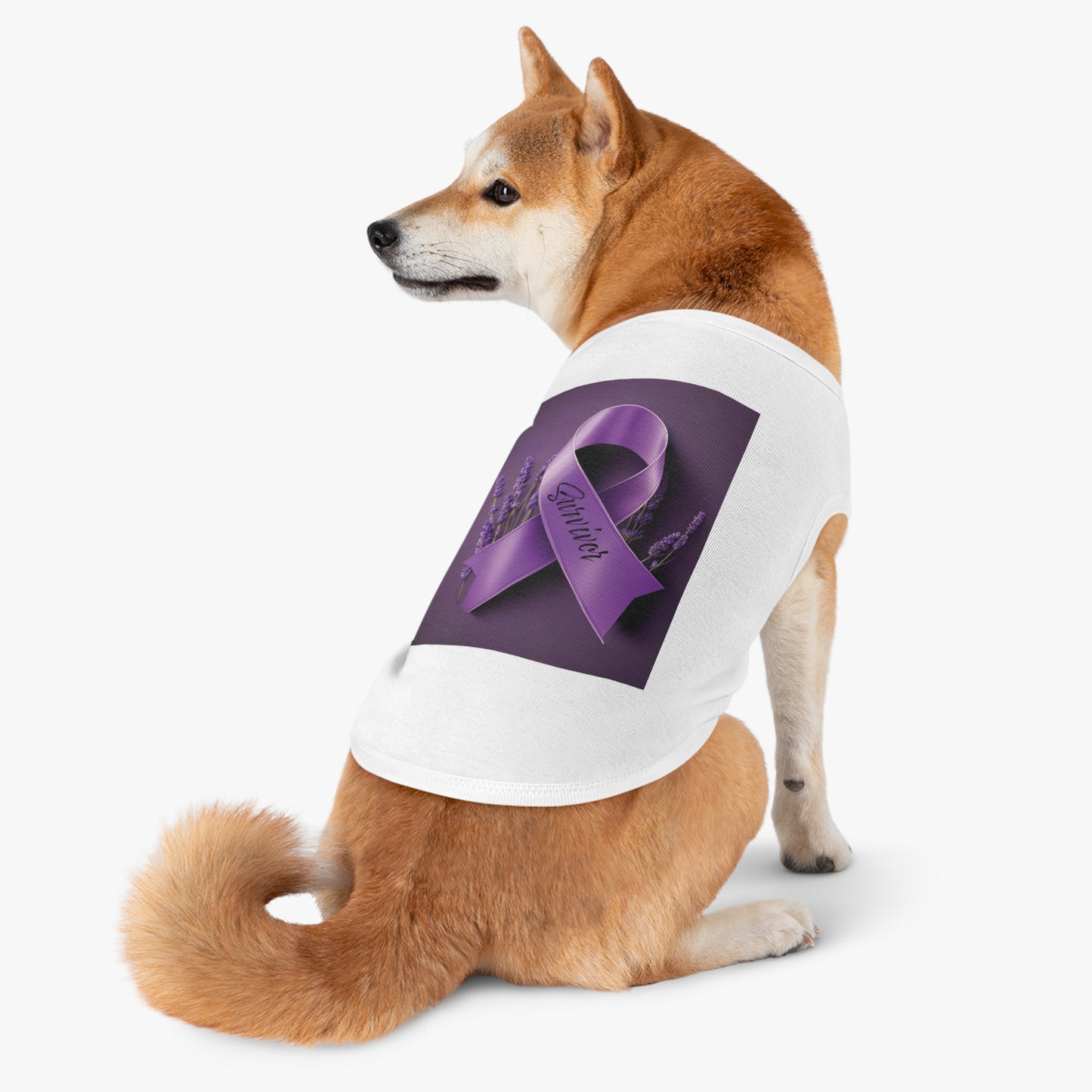 Cancer Survivor - Pet Tank Top - Furry Nation - ZenGen USA