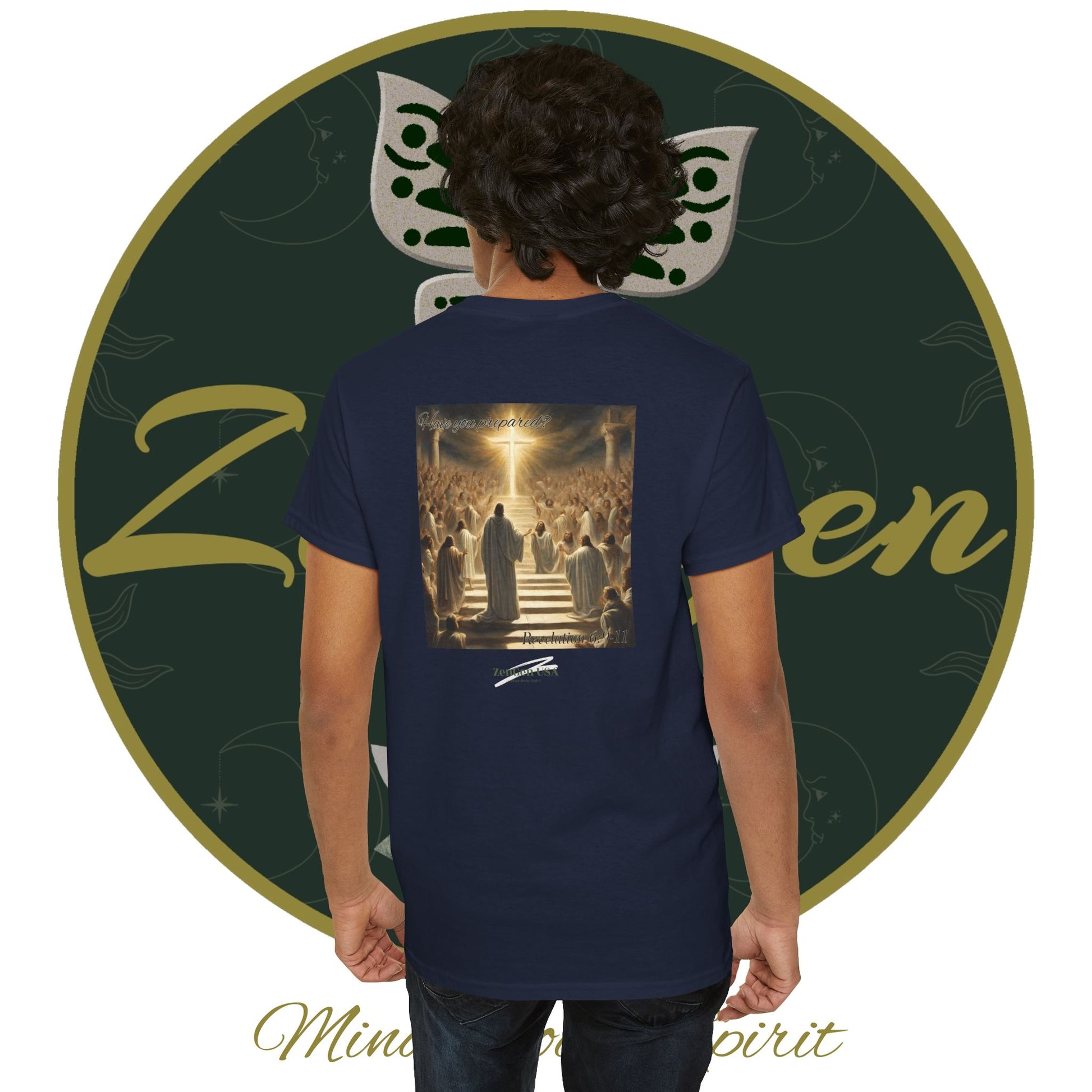 Apocalypse - 5th Seal Revelation 6:9-11 - Unisex Heavy Cotton Tee - Revelation Collection - ZenGen USA - ZenGen USA