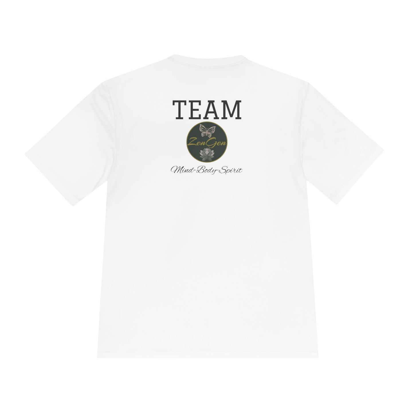 Unisex Moisture Wicking Tee - ROCK SOLID, Believe & Achieve! - ZenGen USA - ZenGen USA