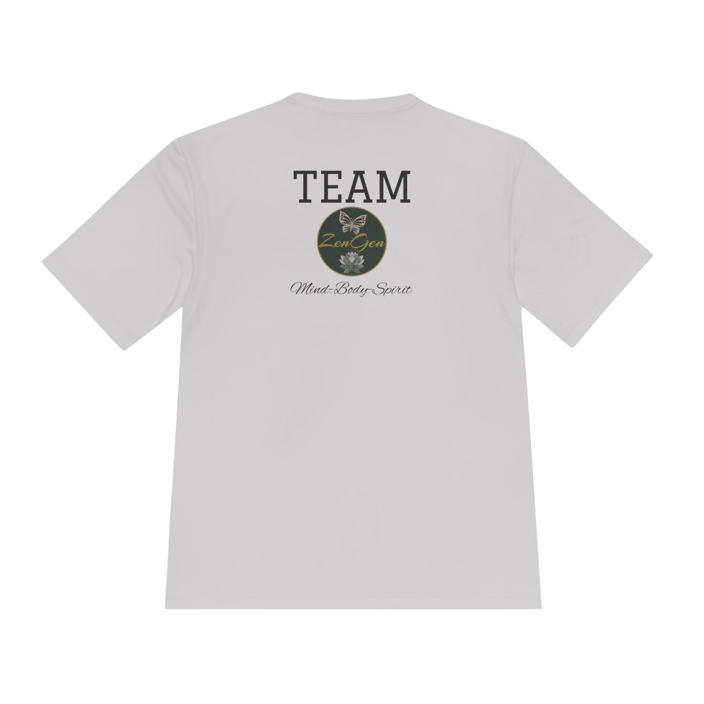 Unisex Moisture Wicking Tee - ROCK SOLID, Believe & Achieve! - ZenGen USA - ZenGen USA