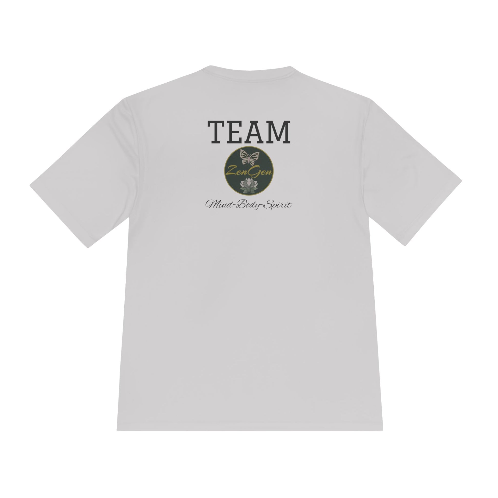 Unisex Moisture Wicking Tee - ROCK SOLID, Believe & Achieve! - ZenGen USA - ZenGen USA