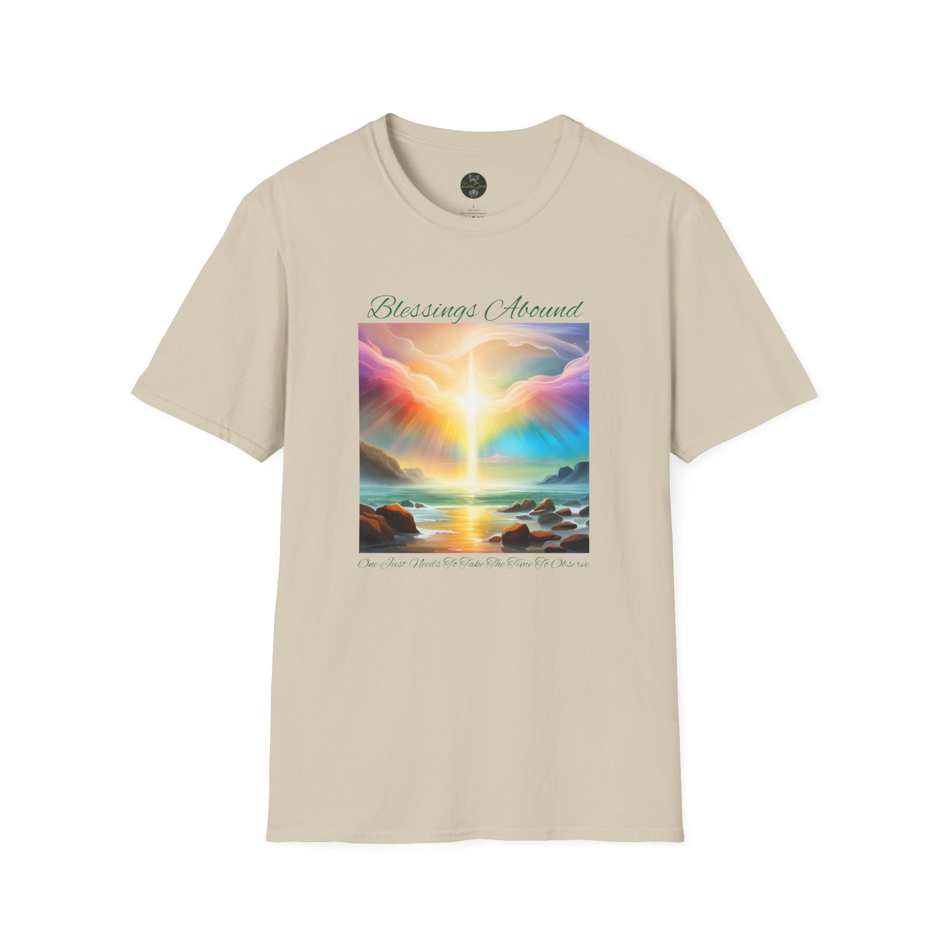 Blessings Abound - Unisex Softstyle T-Shirt - ZenGen USA