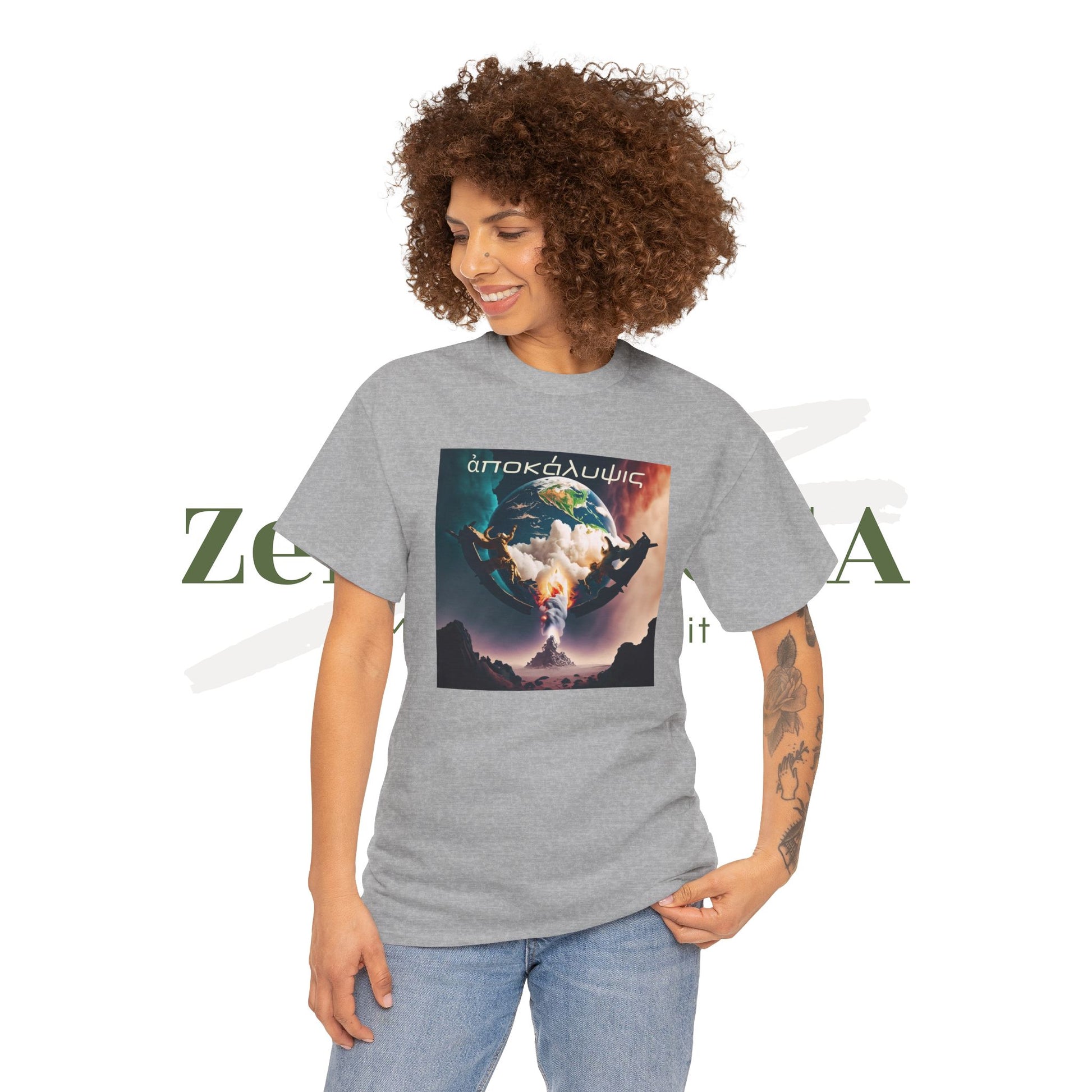 Apocalypse - Are You Prepared? - Unisex Heavy Cotton Tee - ZenGen USA - ZenGen USA