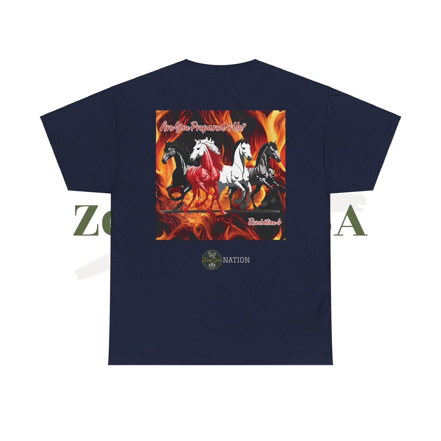 Apocalypse - Are You Prepared? - Unisex Heavy Cotton Tee - ZenGen USA - ZenGen USA