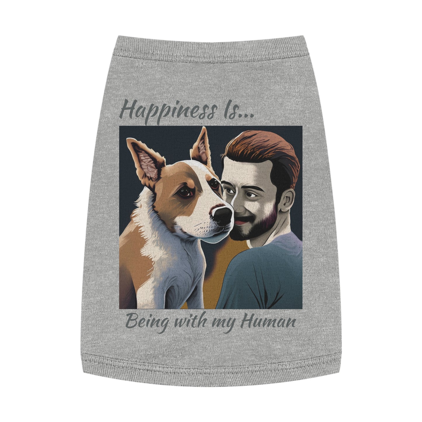 Pet Tank Top Doggy - Happiness is... ZenGen Furry Nation - ZenGen USA