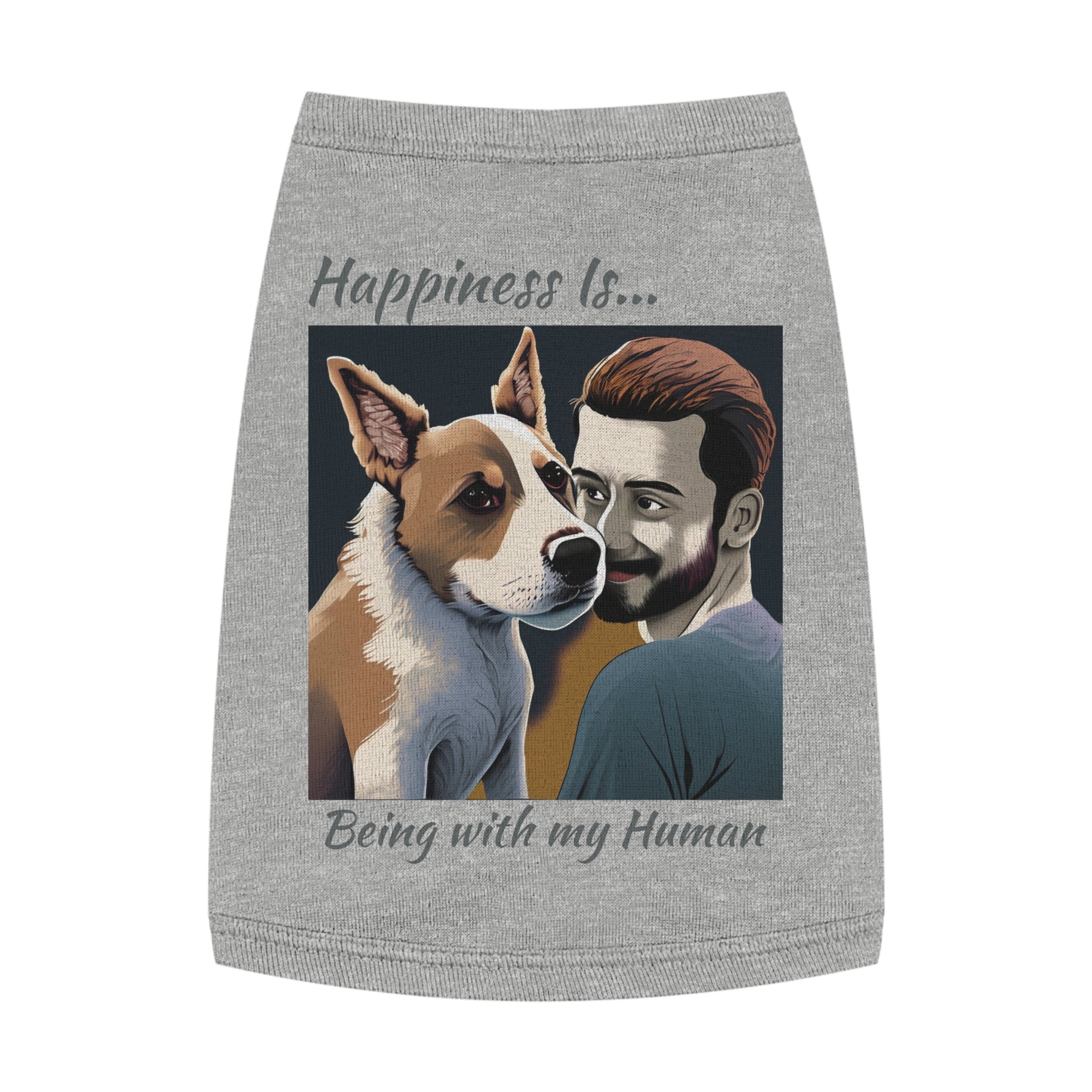 Pet Tank Top Doggy - Happiness is... ZenGen Furry Nation - ZenGen USA