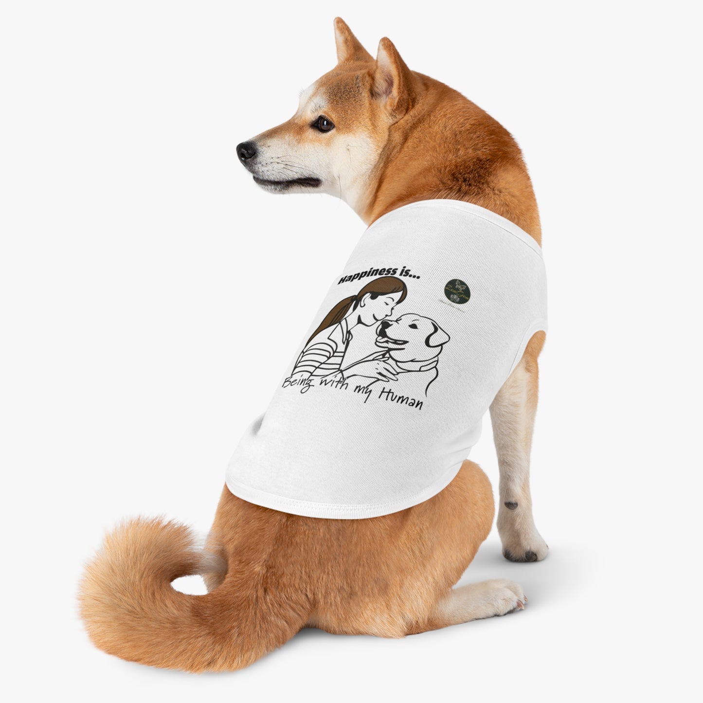 Pet Tank Top - Happiness is... ZenGen Furry Nation - ZenGen USA