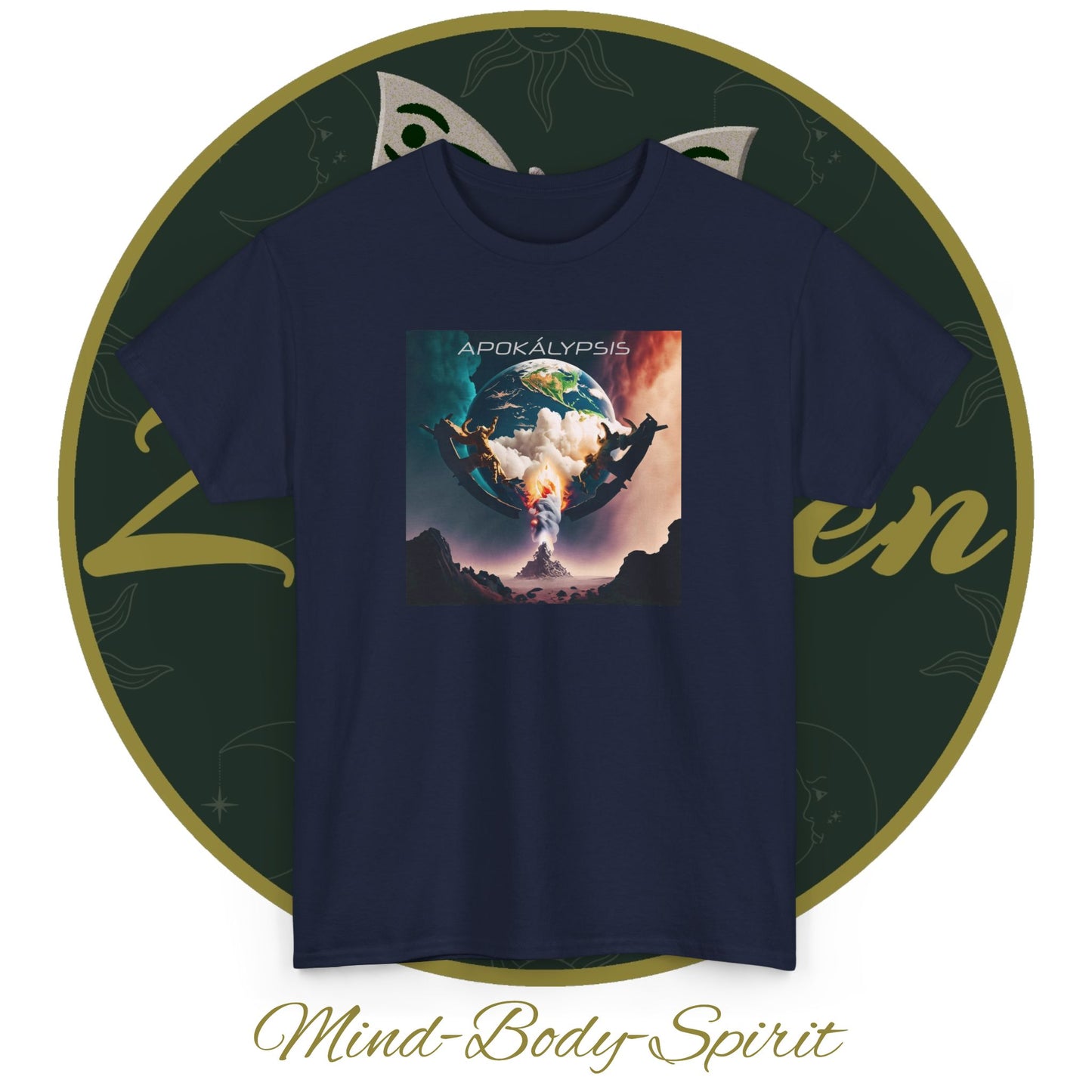 Apocalypse - 5th Seal Revelation 6:9-11 - Unisex Heavy Cotton Tee - Revelation Collection - ZenGen USA - ZenGen USA