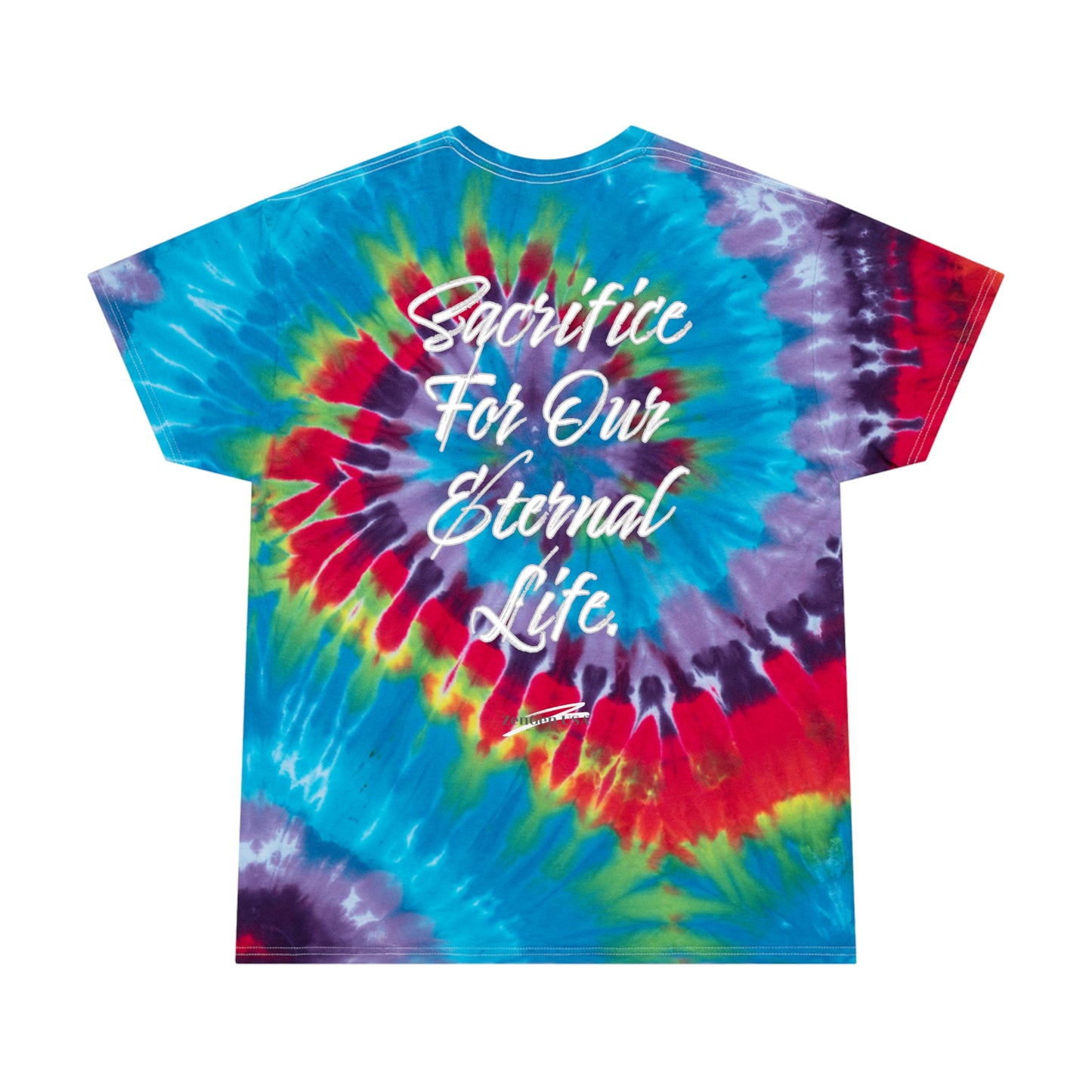 Sacrifice John 3:16 | Tie-Dye Tee, Spiral | 2 Styles | ZenGen USA - ZenGen USA