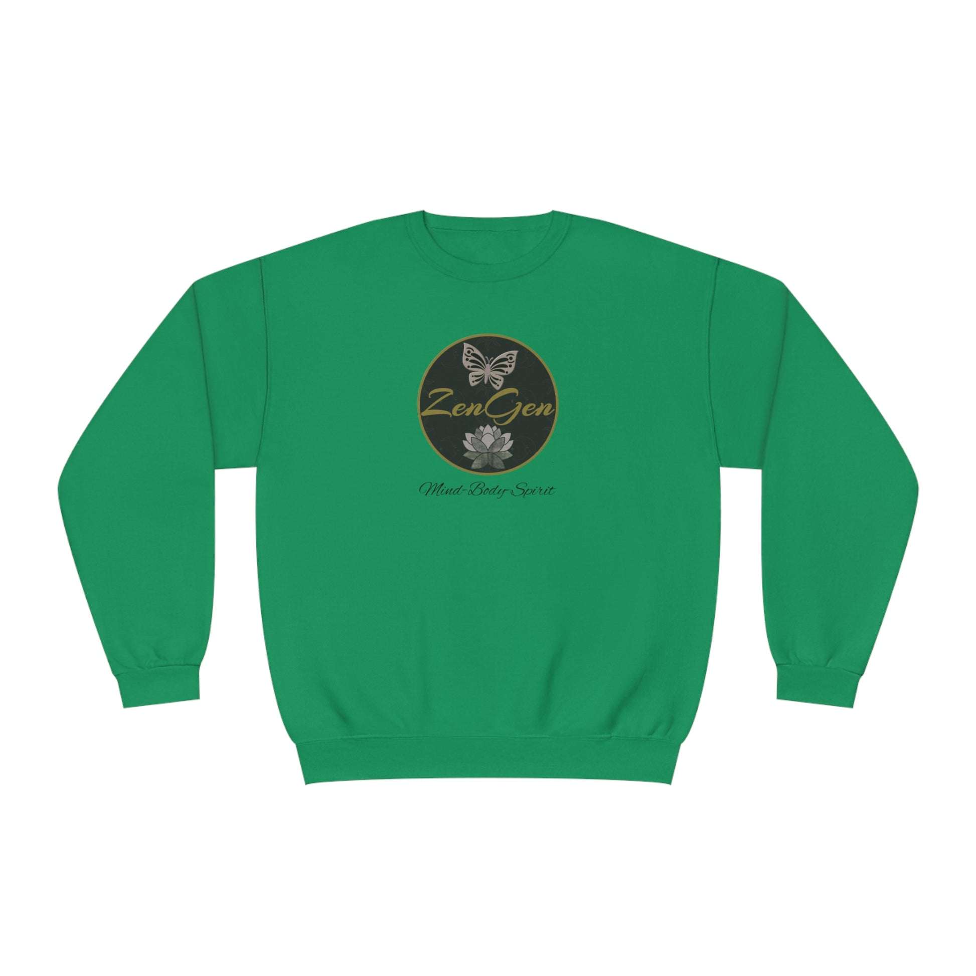 ZenGen Logo Sweatshirt - Unisex NuBlend® Crewneck Sweatshirt - ZenGen USA