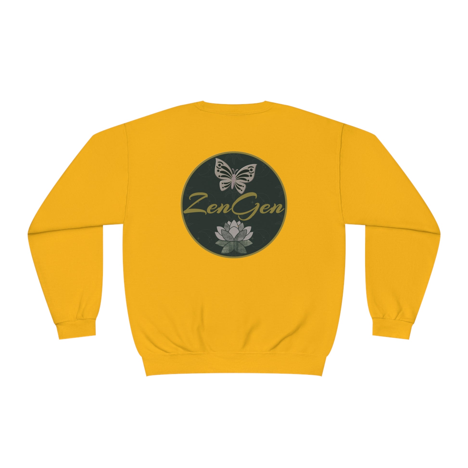 ZenGen Logo Sweatshirt - Unisex NuBlend® Crewneck Sweatshirt - ZenGen USA