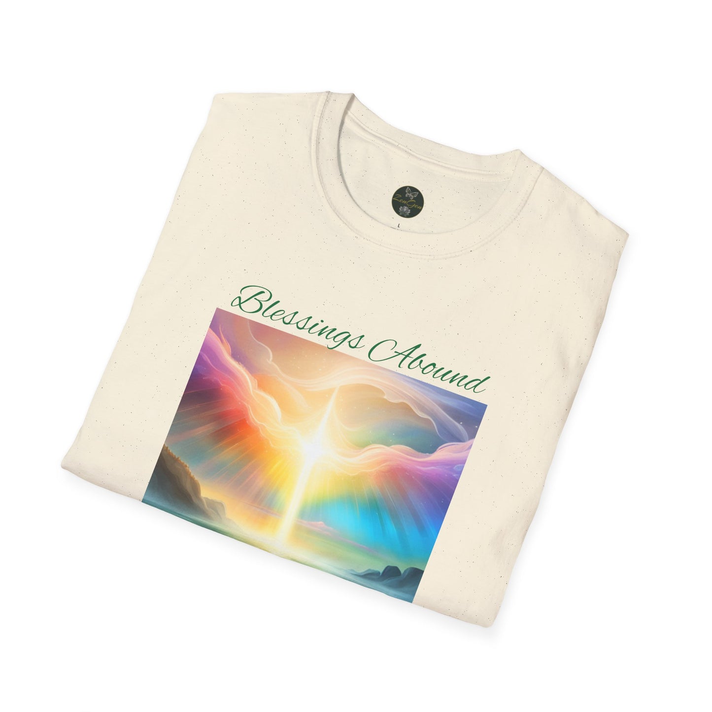 Blessings Abound - Unisex Softstyle T-Shirt - ZenGen USA