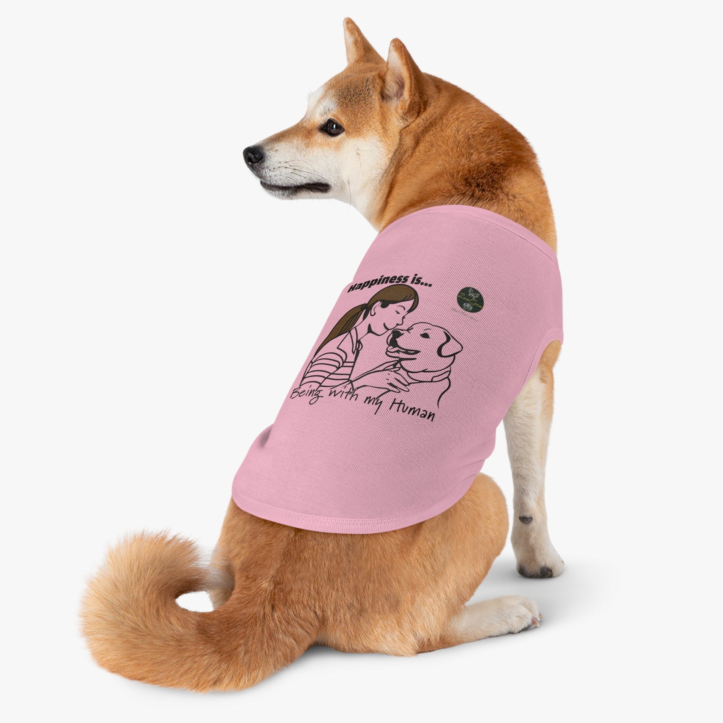 Pet Tank Top - Happiness is... ZenGen Furry Nation - ZenGen USA