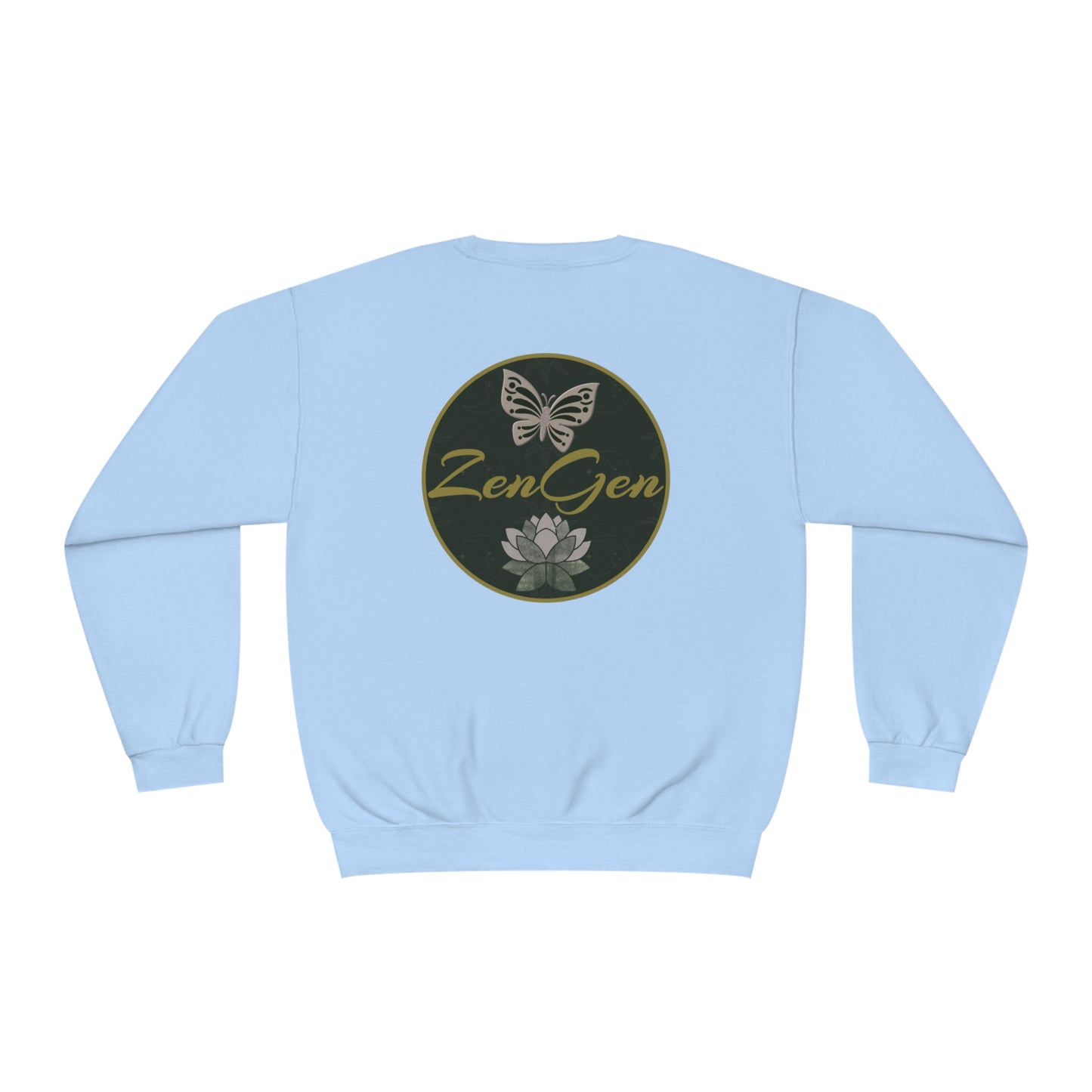 ZenGen Logo Sweatshirt - Unisex NuBlend® Crewneck Sweatshirt - ZenGen USA