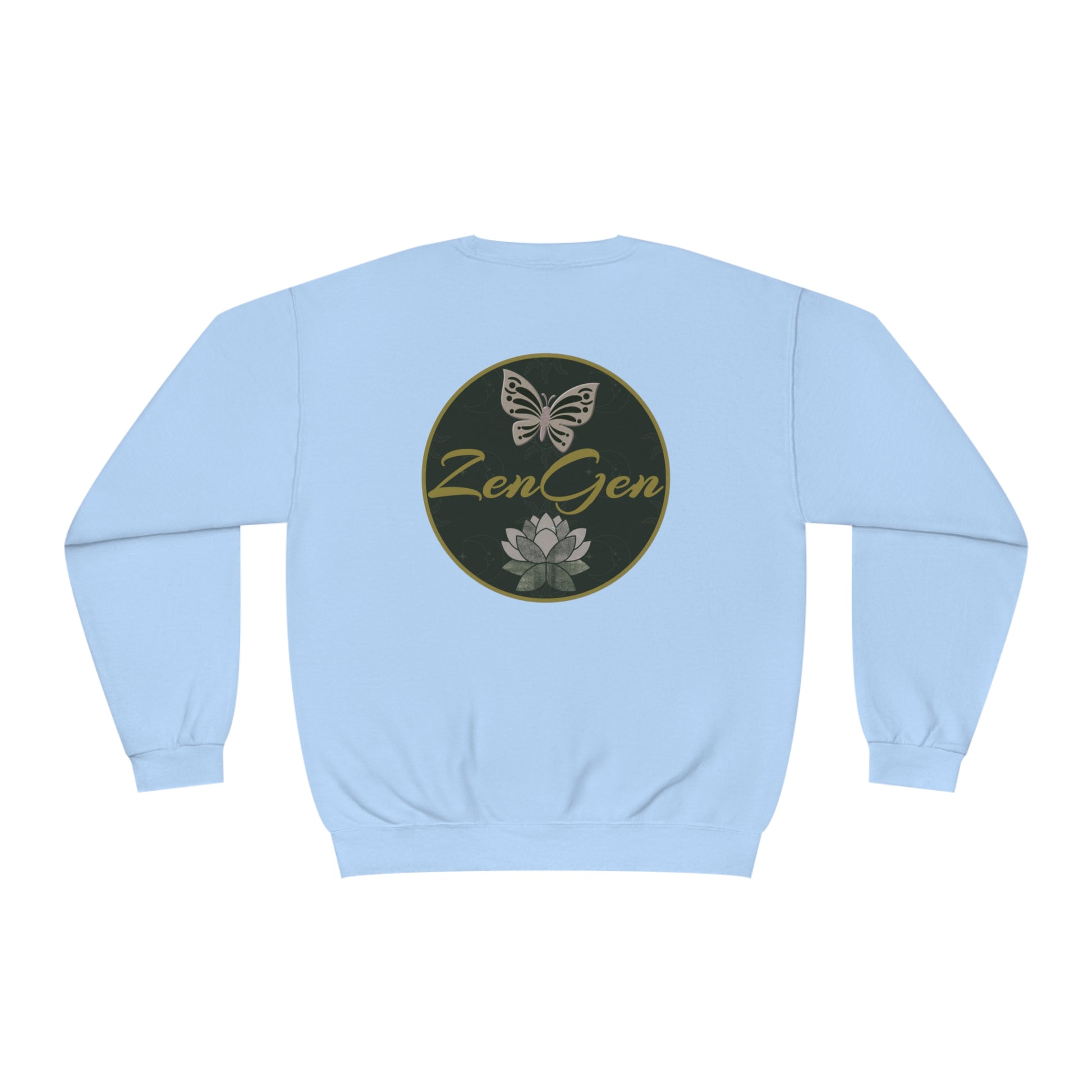 ZenGen Logo Sweatshirt - Unisex NuBlend® Crewneck Sweatshirt - ZenGen USA