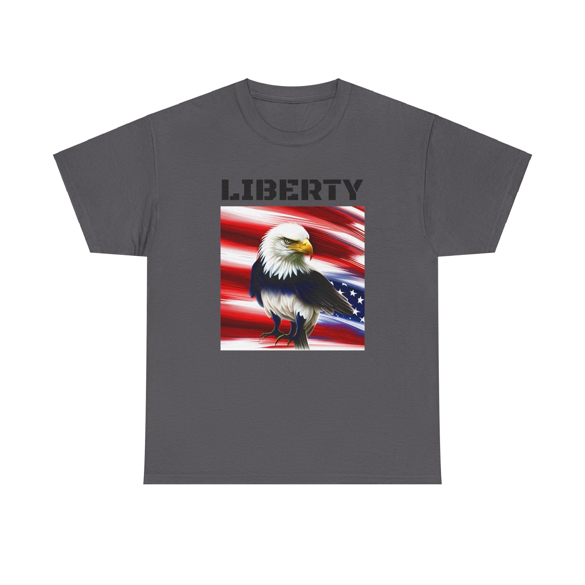 LIBERTY, Living Free - Unisex Heavy Cotton Tee - ZenGen USA - ZenGen USA