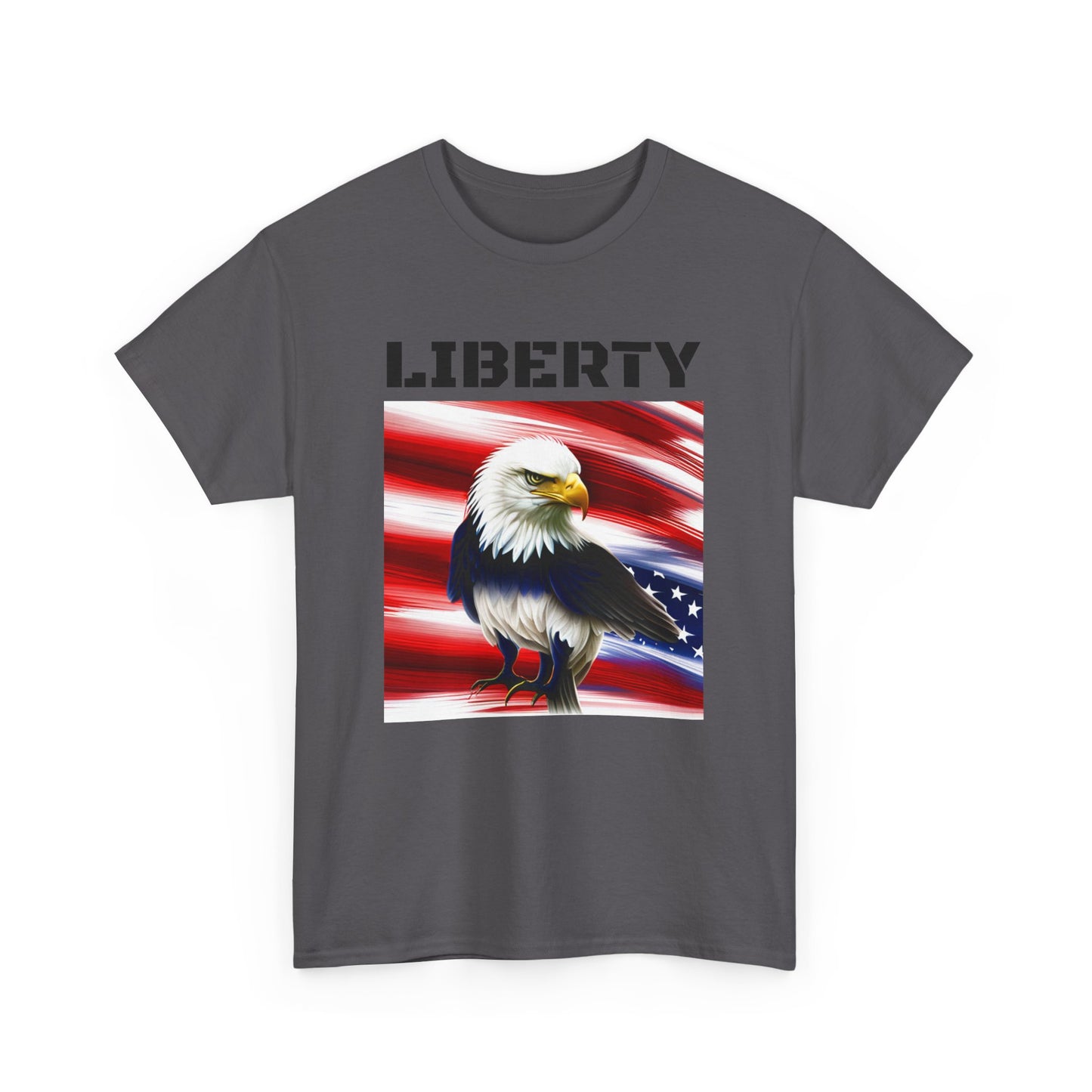 LIBERTY, Living Free - Unisex Heavy Cotton Tee - ZenGen USA - ZenGen USA
