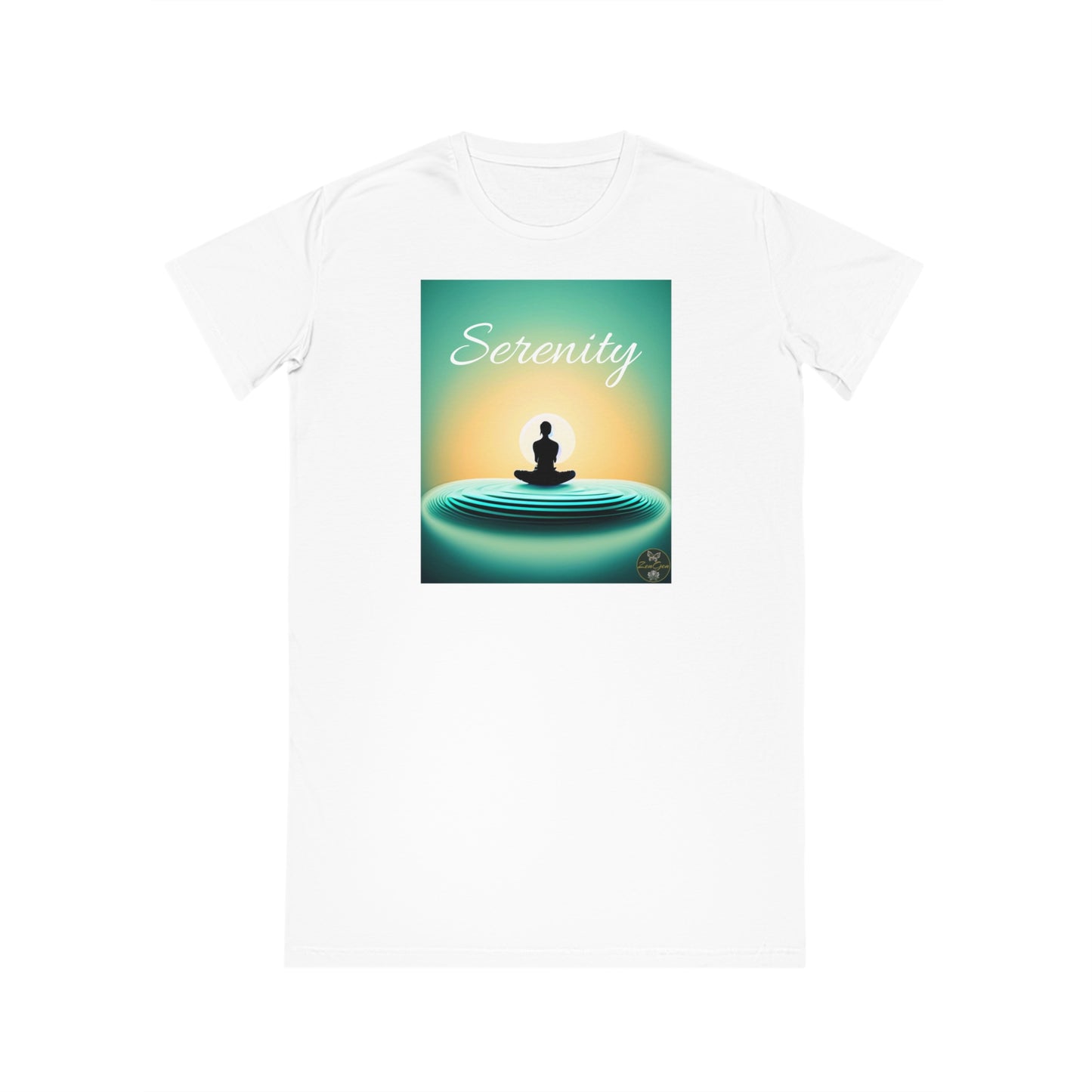 T-Shirt Dress - SERENITY - ZenGen USA - ZenGen USA