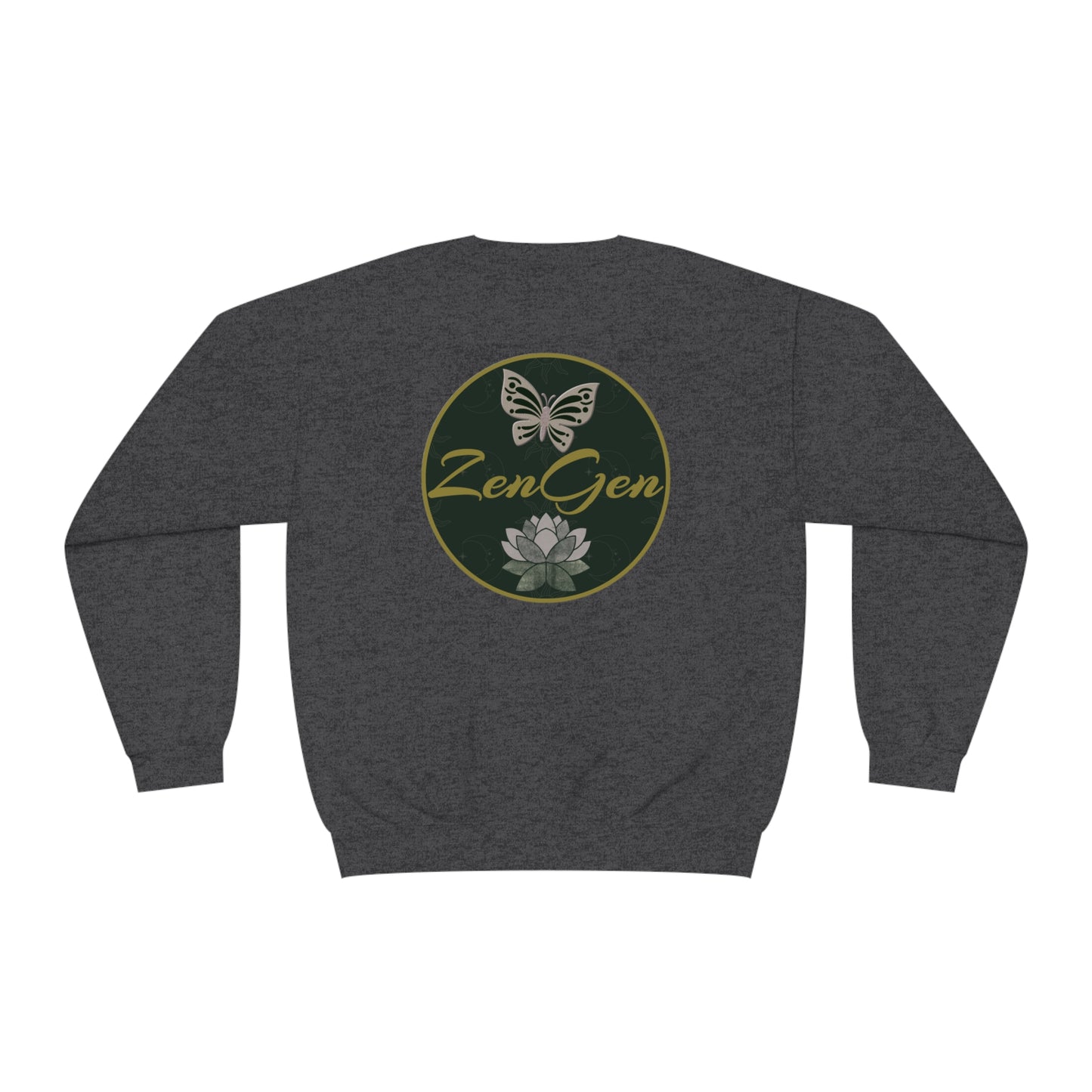 ZenGen Logo Sweatshirt - Unisex NuBlend® Crewneck Sweatshirt - ZenGen USA