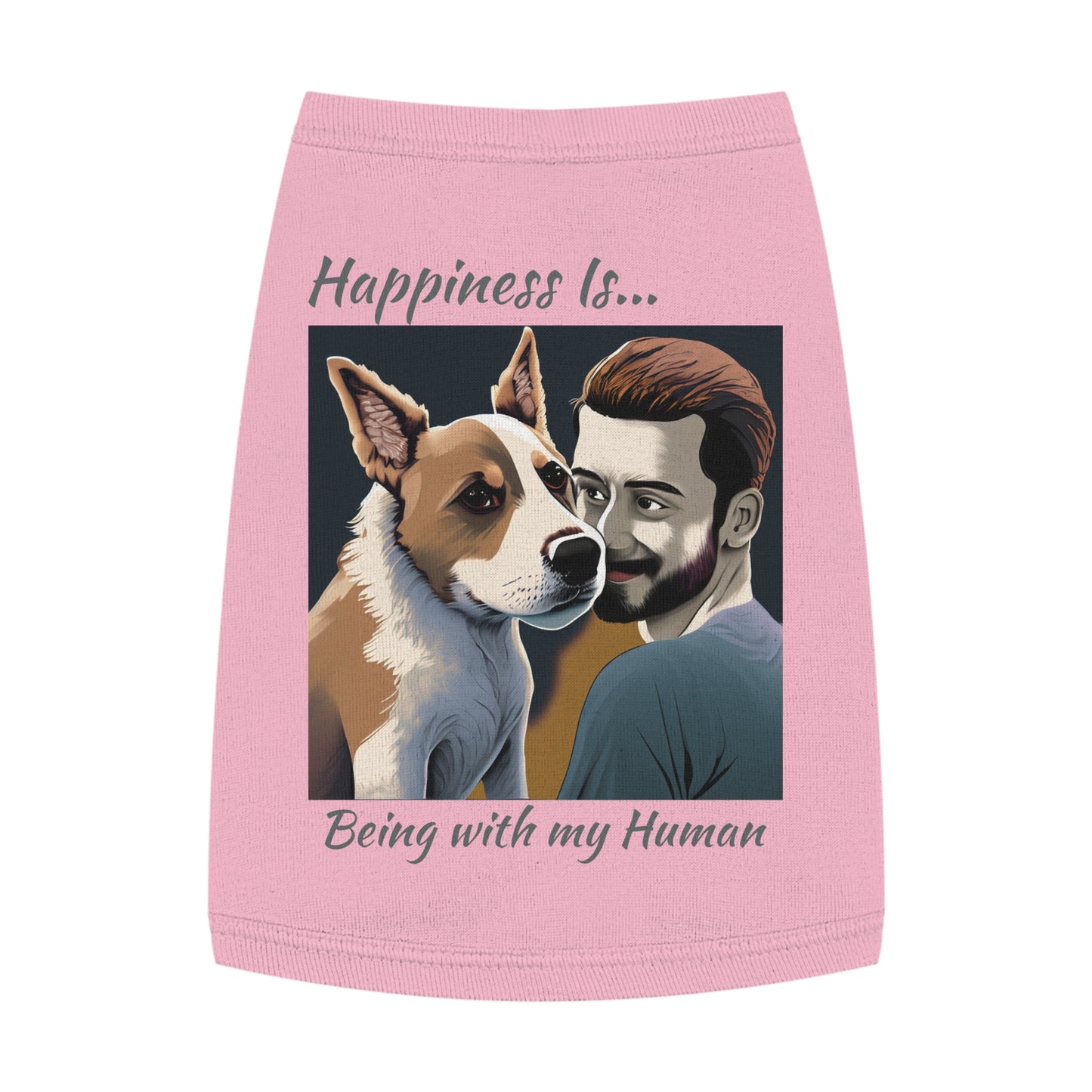Pet Tank Top Doggy - Happiness is... ZenGen Furry Nation - ZenGen USA