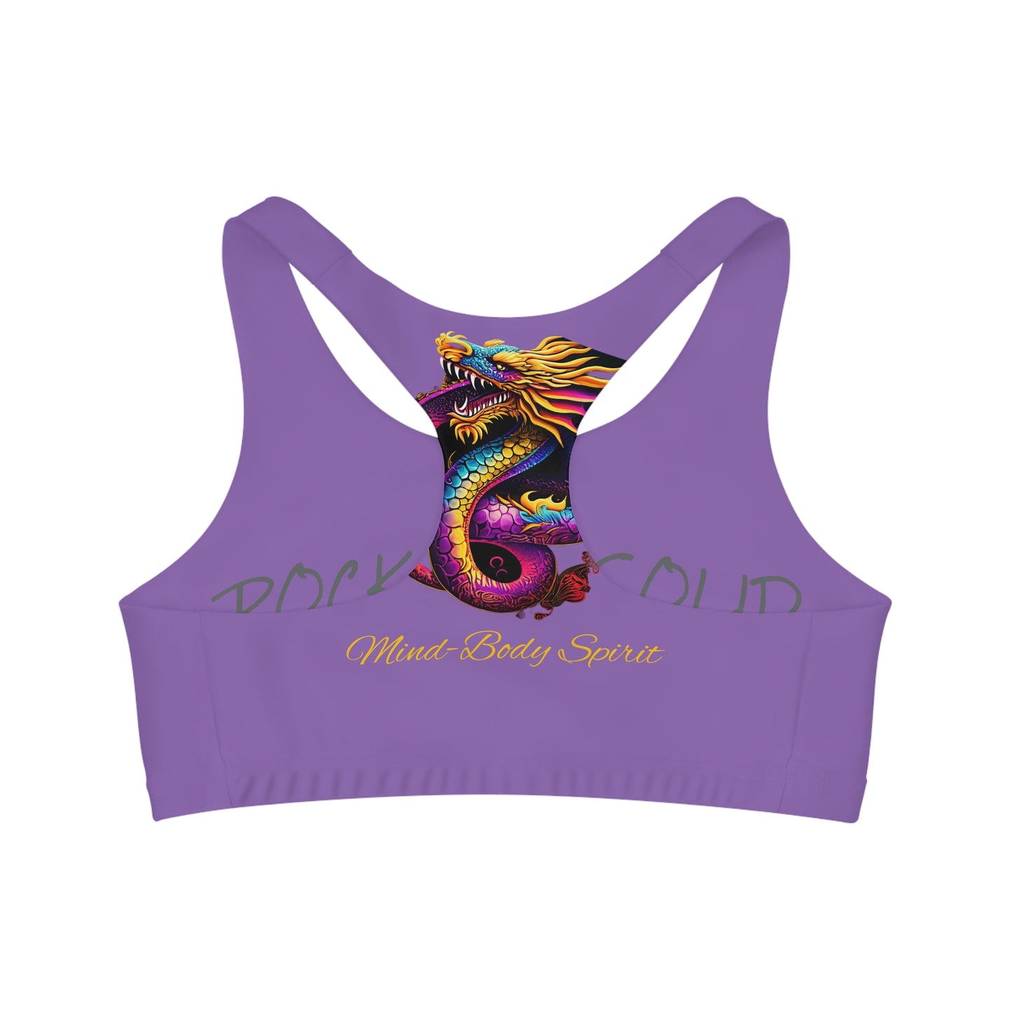 Dragon Sports Bra | Orchid | Rock Solid | ZenGen USA - ZenGen USA