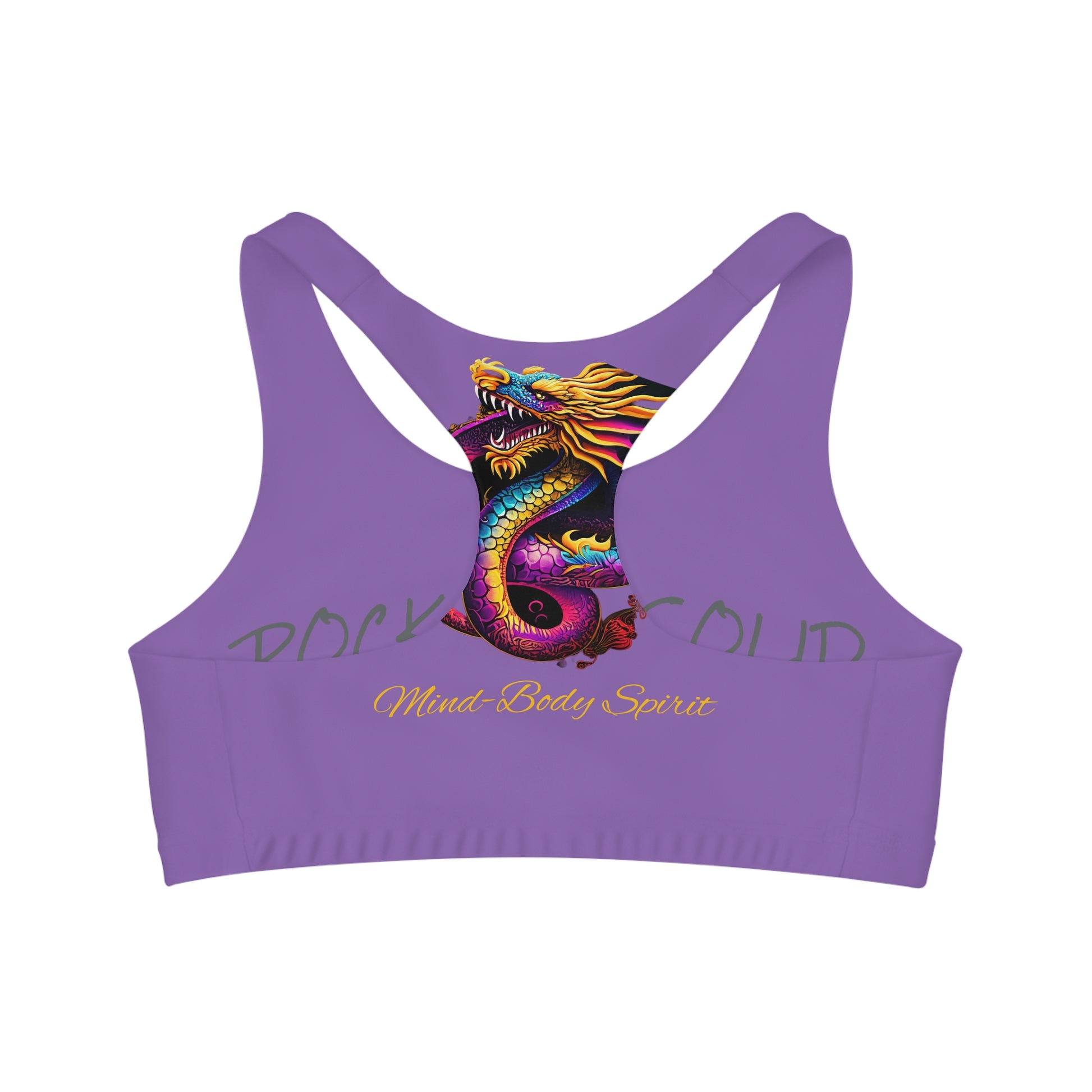 Dragon Sports Bra | Orchid | Rock Solid | ZenGen USA - ZenGen USA
