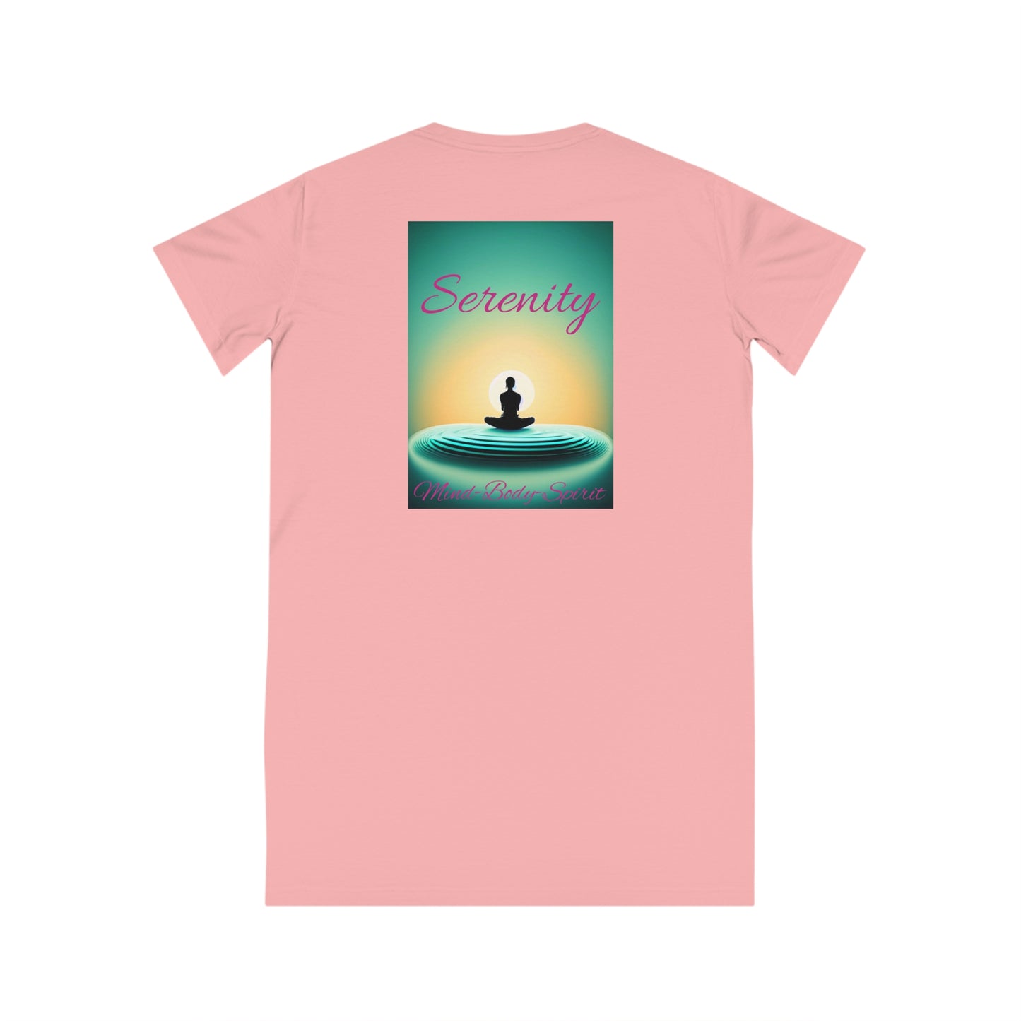 T-Shirt Dress - SERENITY - ZenGen USA - ZenGen USA