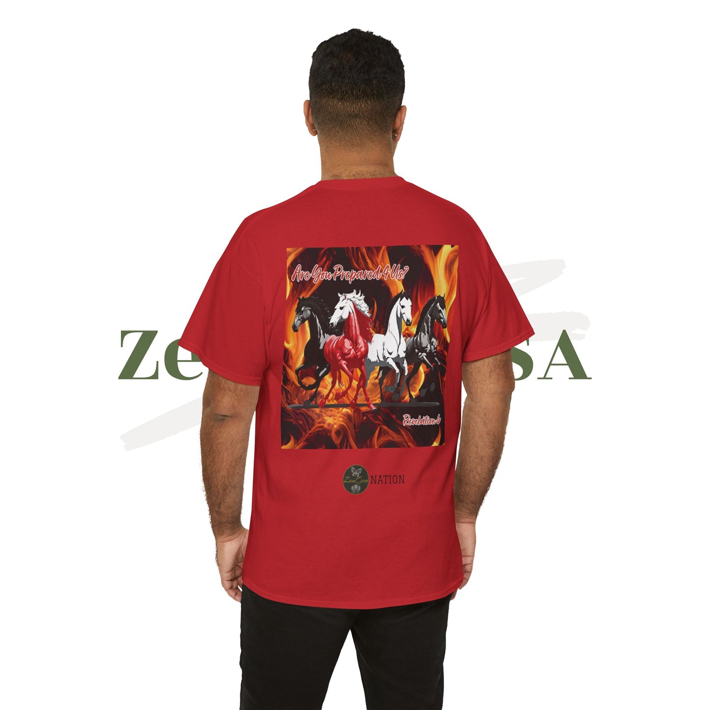 Apocalypse - Are You Prepared? - Unisex Heavy Cotton Tee - ZenGen USA - ZenGen USA