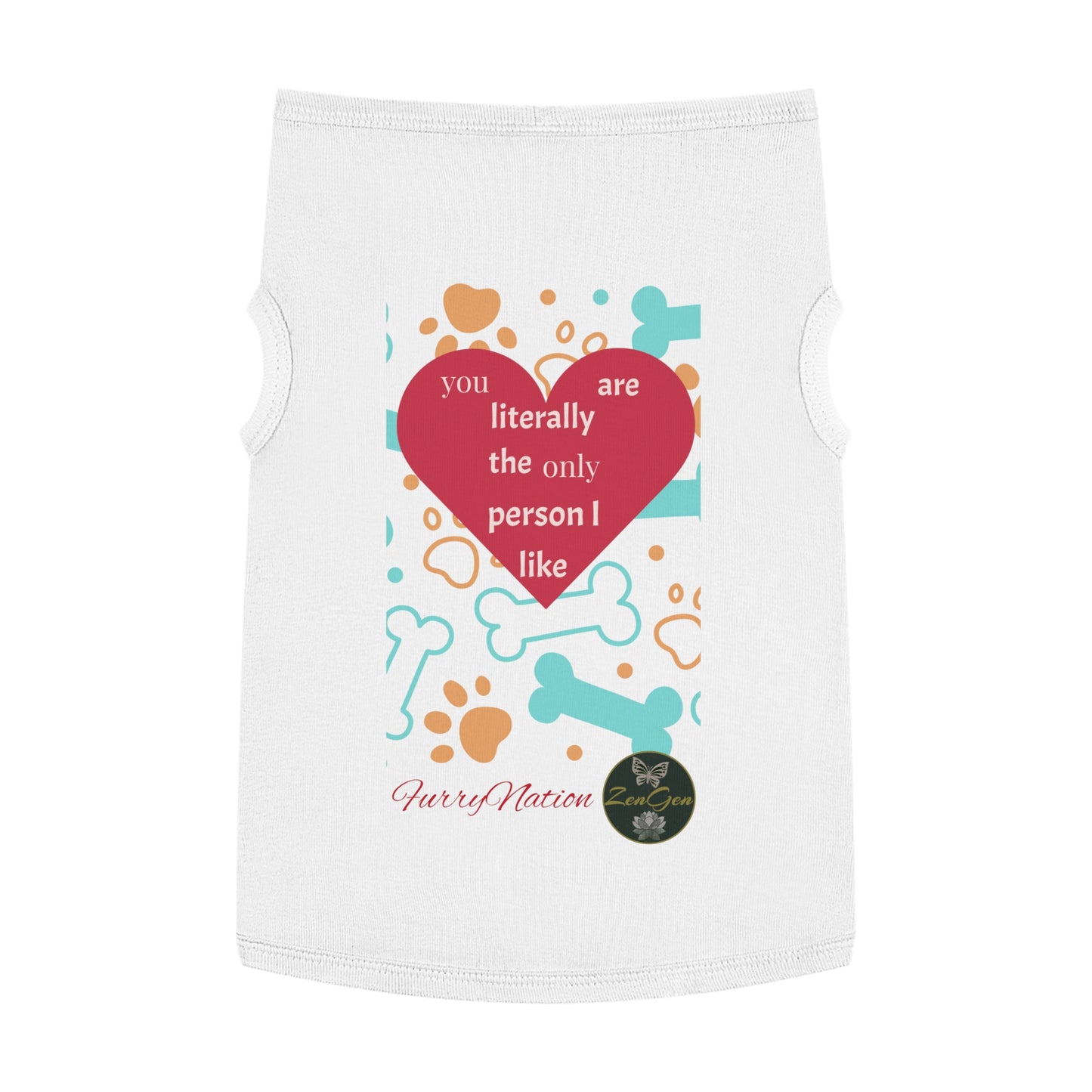 FurryNation Pet Tank Top - ZenGen - Only 1 I Like - ZenGen USA