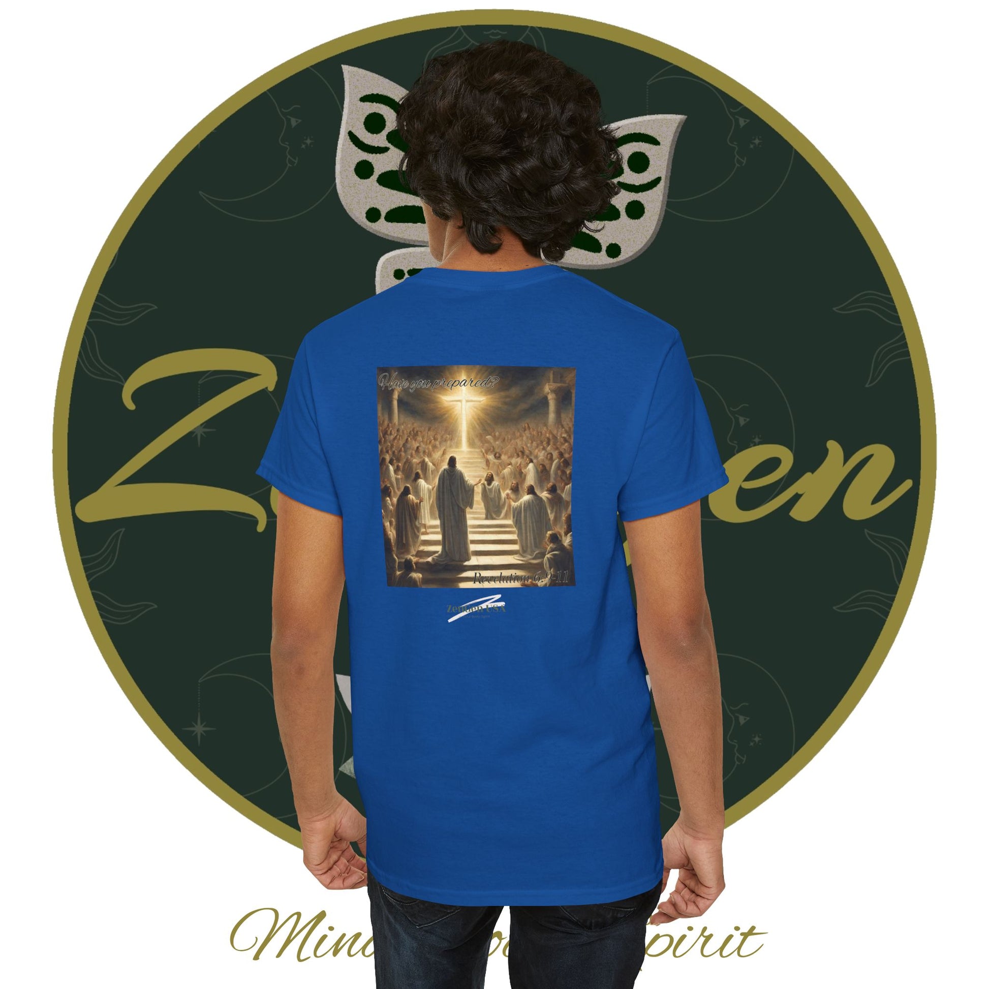 Apocalypse - 5th Seal Revelation 6:9-11 - Unisex Heavy Cotton Tee - Revelation Collection - ZenGen USA - ZenGen USA