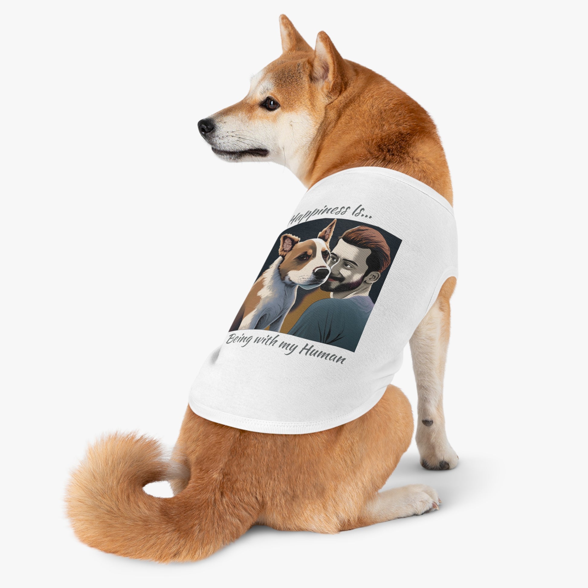 Pet Tank Top Doggy - Happiness is... ZenGen Furry Nation - ZenGen USA