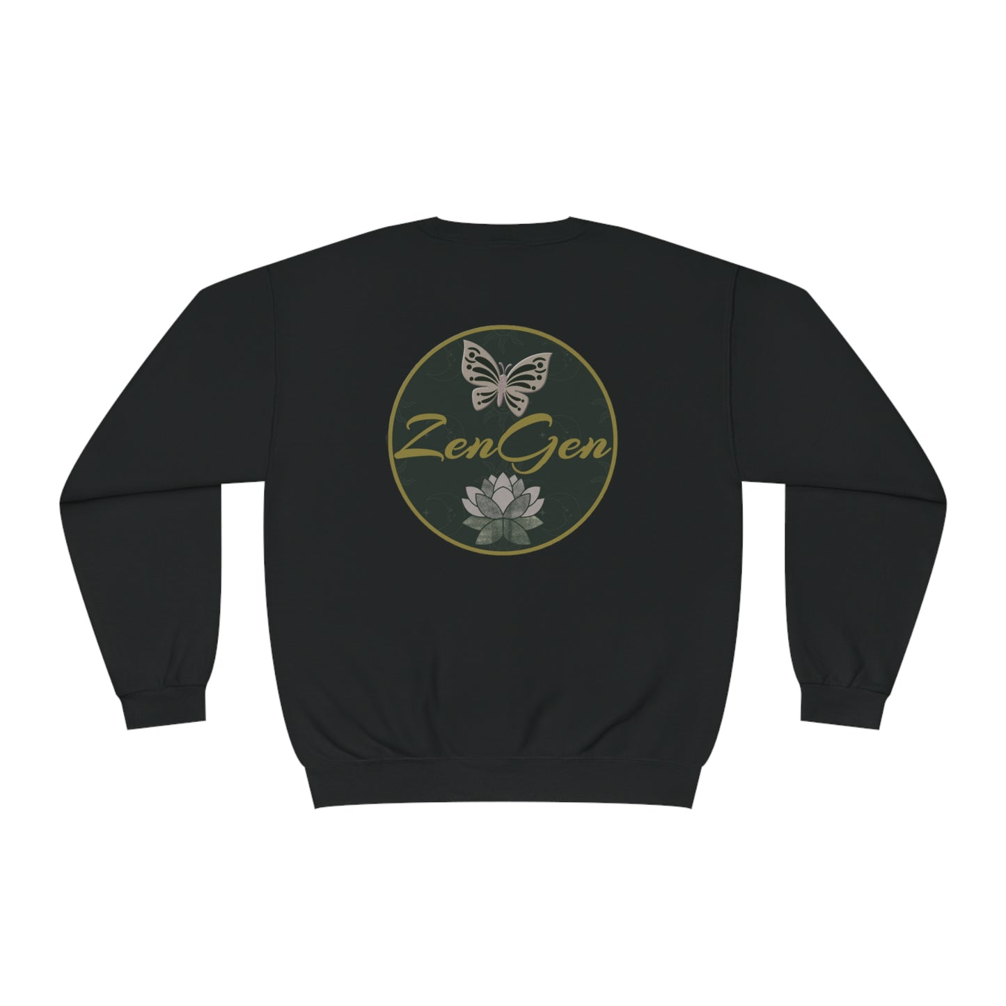 ZenGen Logo Sweatshirt - Unisex NuBlend® Crewneck Sweatshirt - ZenGen USA