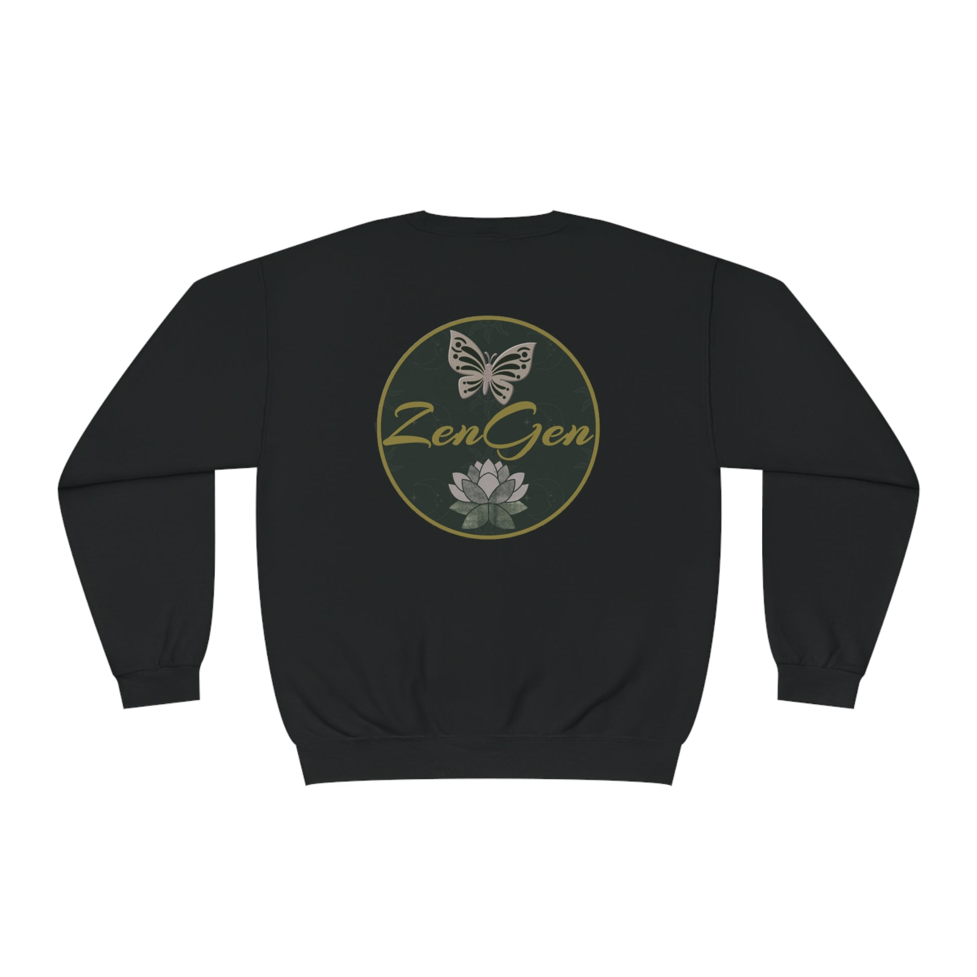 ZenGen Logo Sweatshirt - Unisex NuBlend® Crewneck Sweatshirt - ZenGen USA