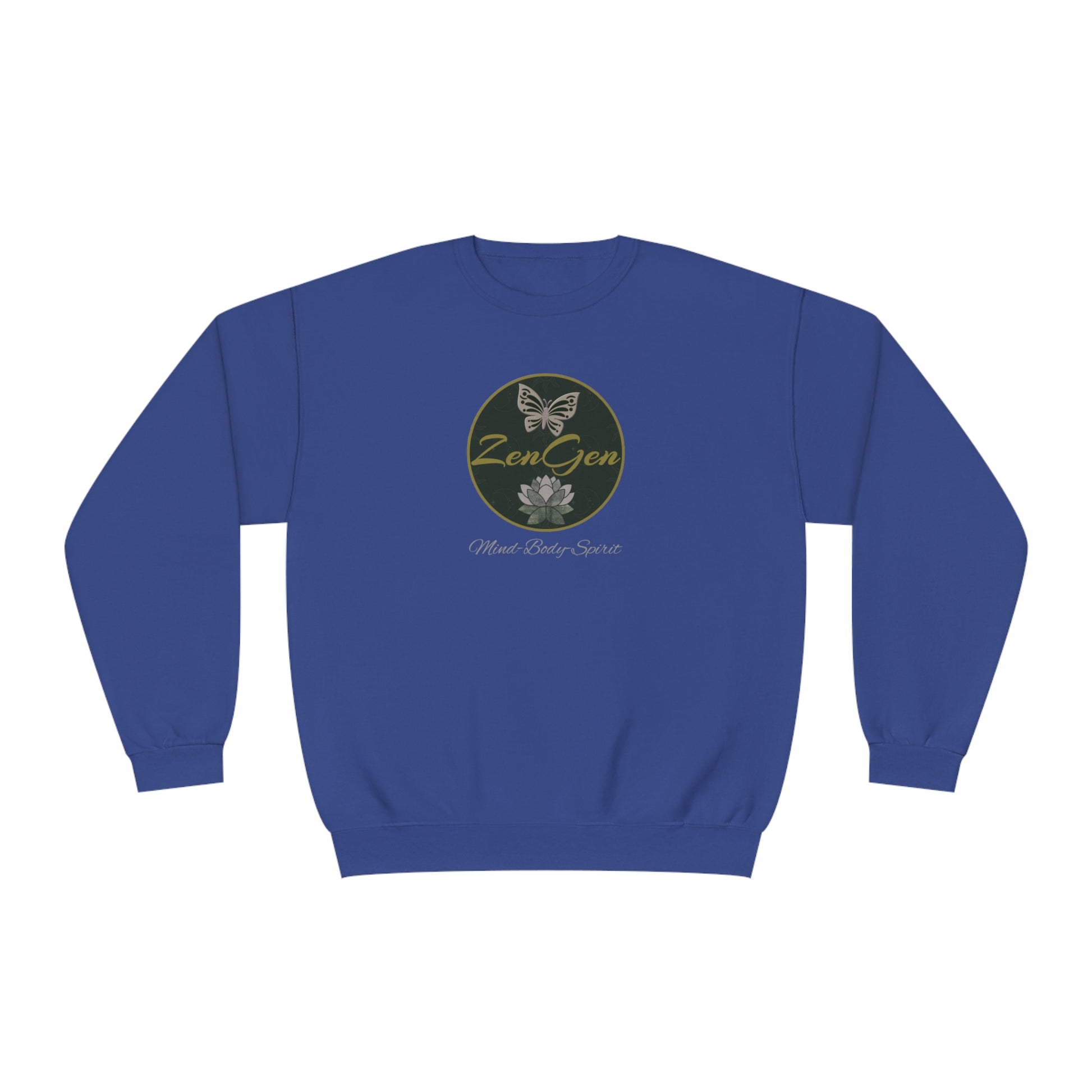 ZenGen Logo Sweatshirt - Unisex NuBlend® Crewneck Sweatshirt - ZenGen USA