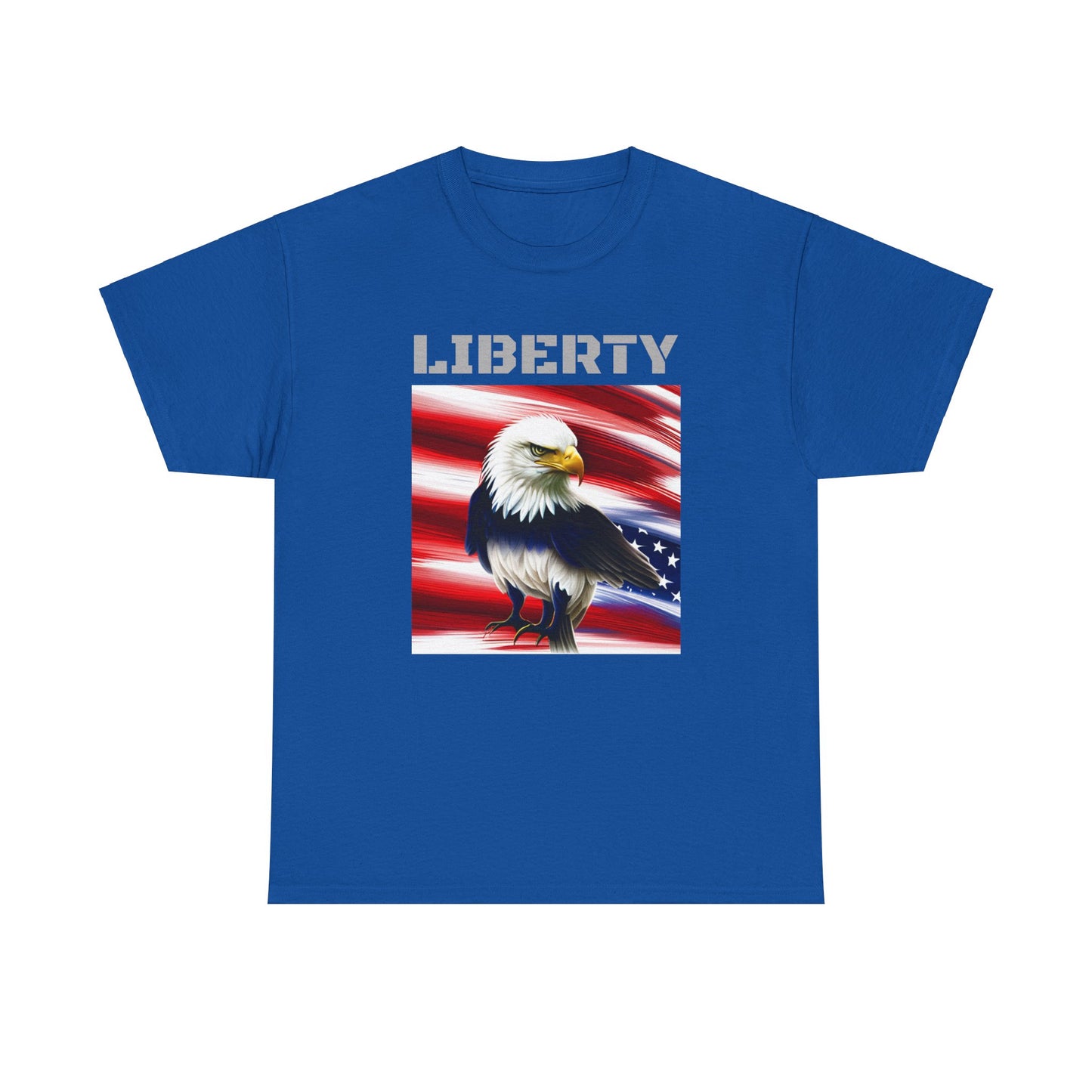 LIBERTY, Living Free - Unisex Heavy Cotton Tee - ZenGen USA - ZenGen USA