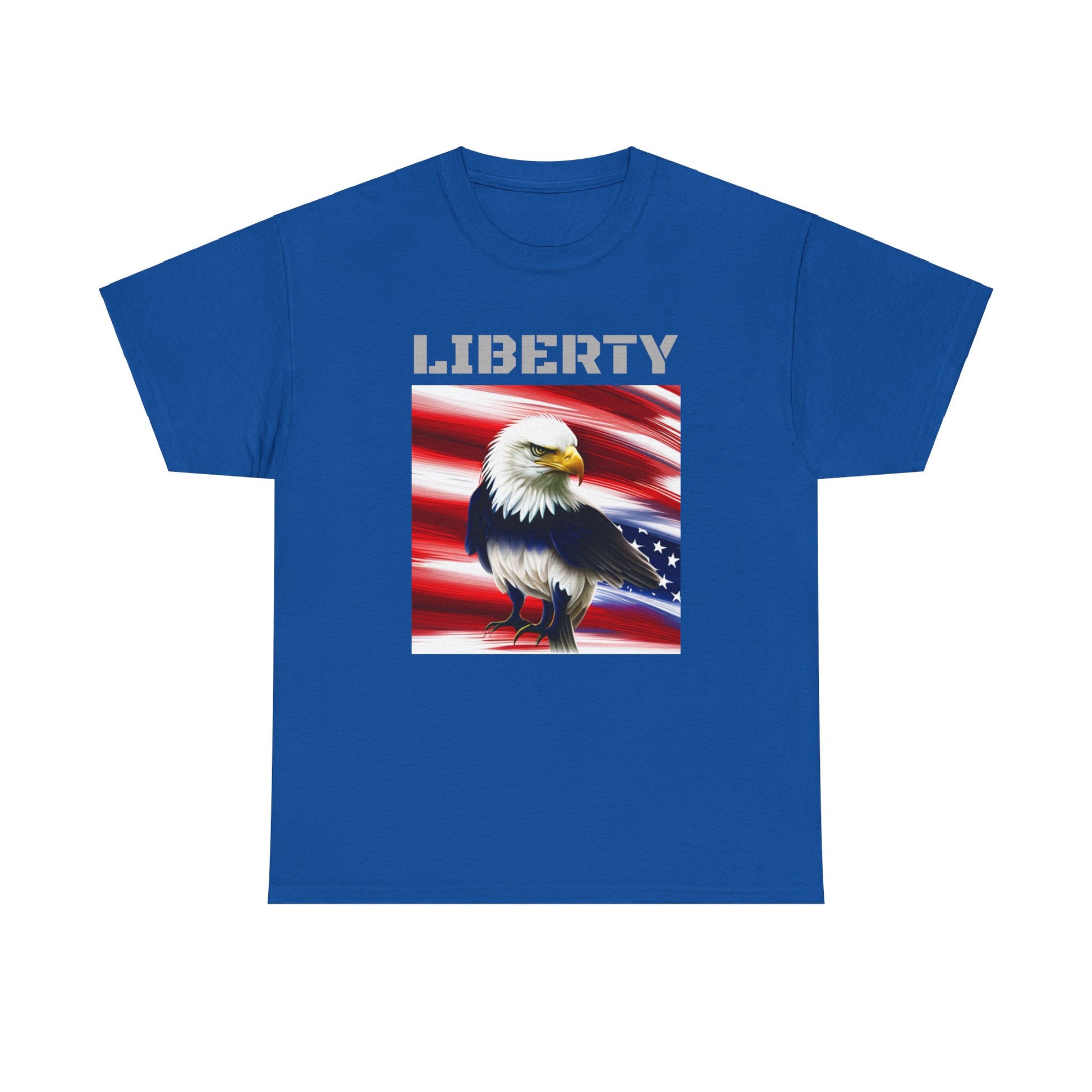 LIBERTY, Living Free - Unisex Heavy Cotton Tee - ZenGen USA - ZenGen USA