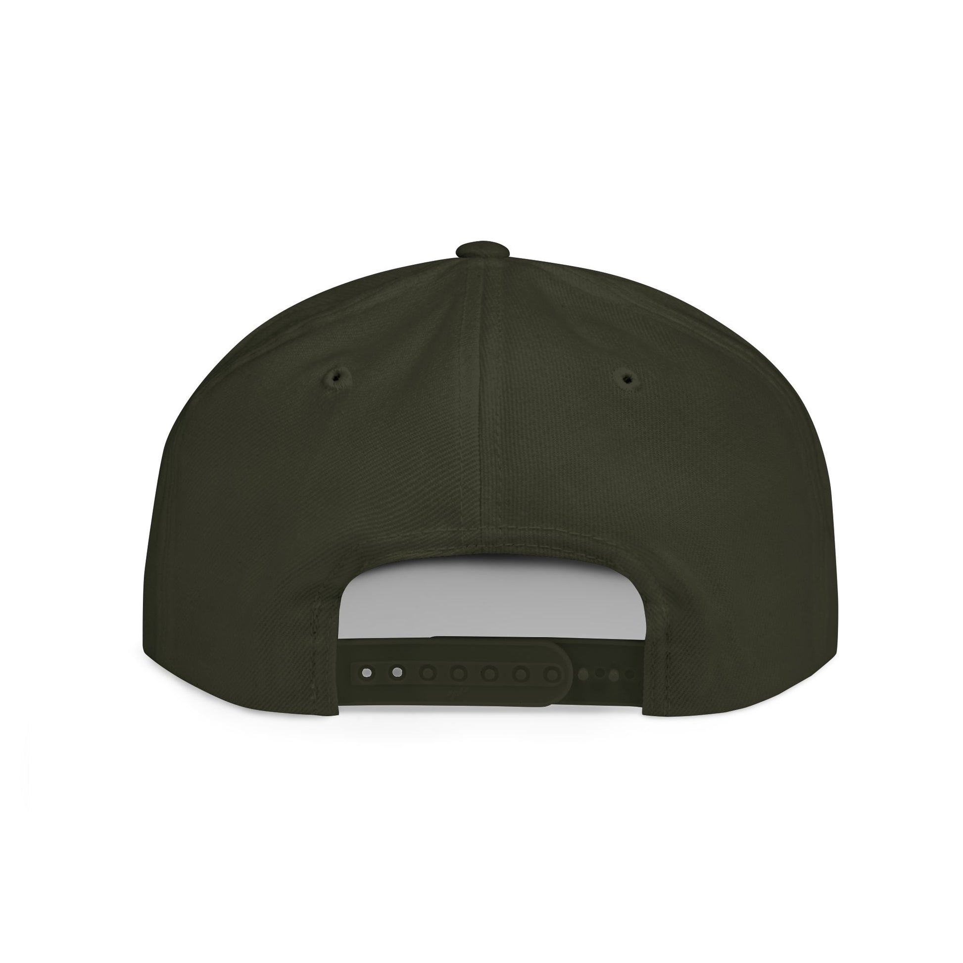 RockSolid Fitness Flat Bill Snapback Cap - Stylish Workout Gear - ZenGen USA