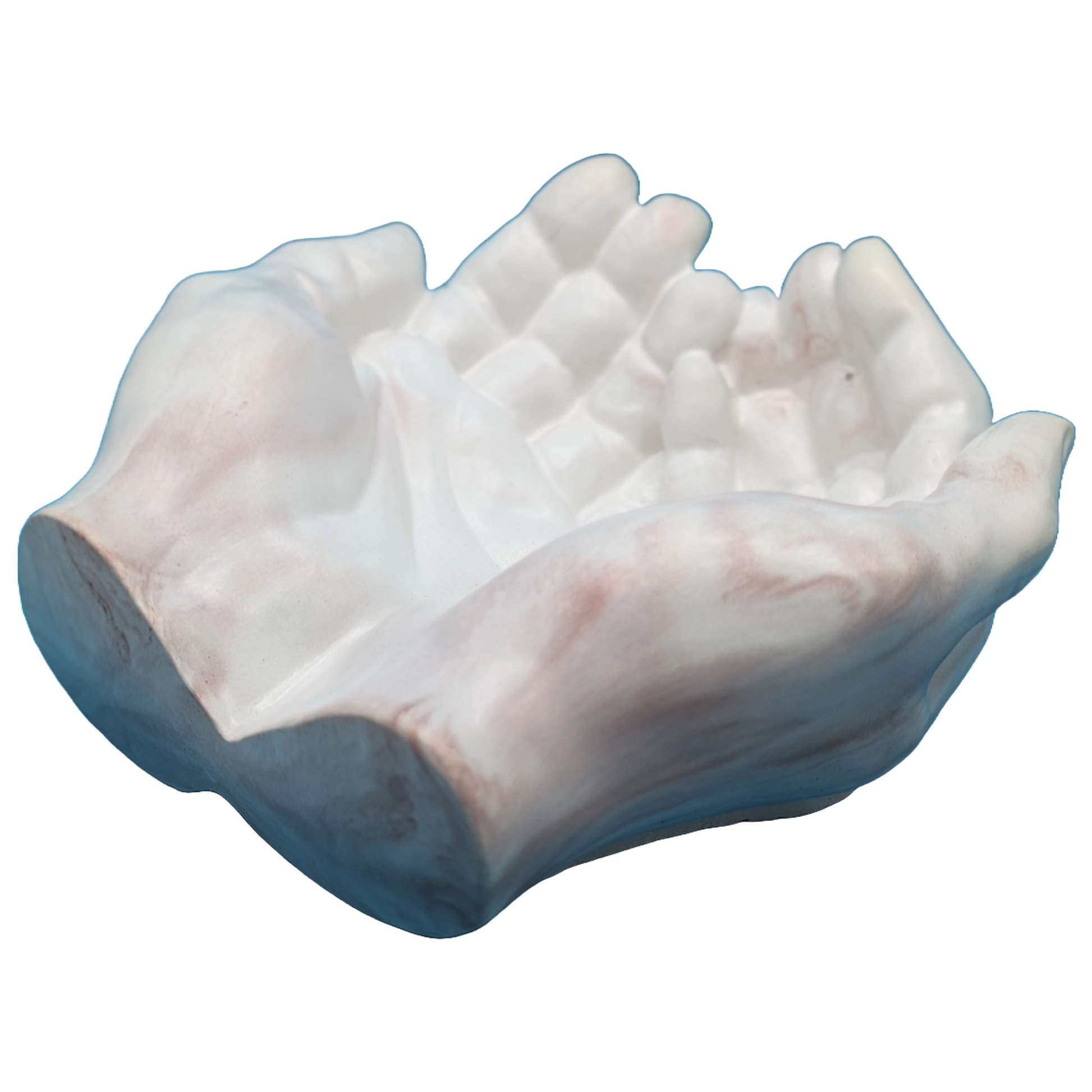 Hands of Grace - Natures Finishes - Craft Ceramic Sculpture - ZenGen USA