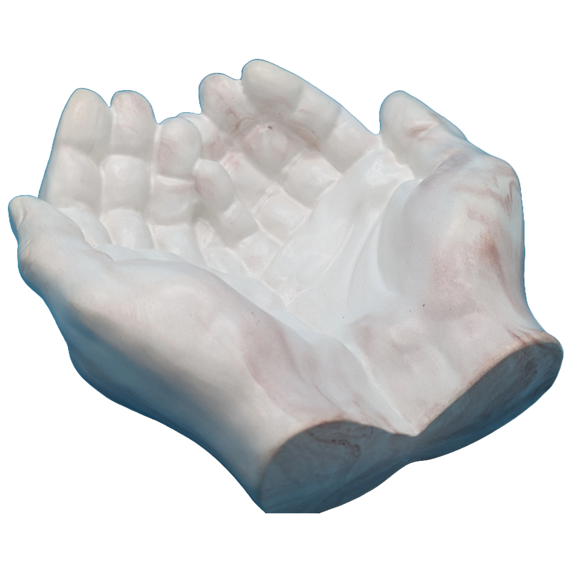 Hands of Grace - Natures Finishes - Craft Ceramic Sculpture - ZenGen USA