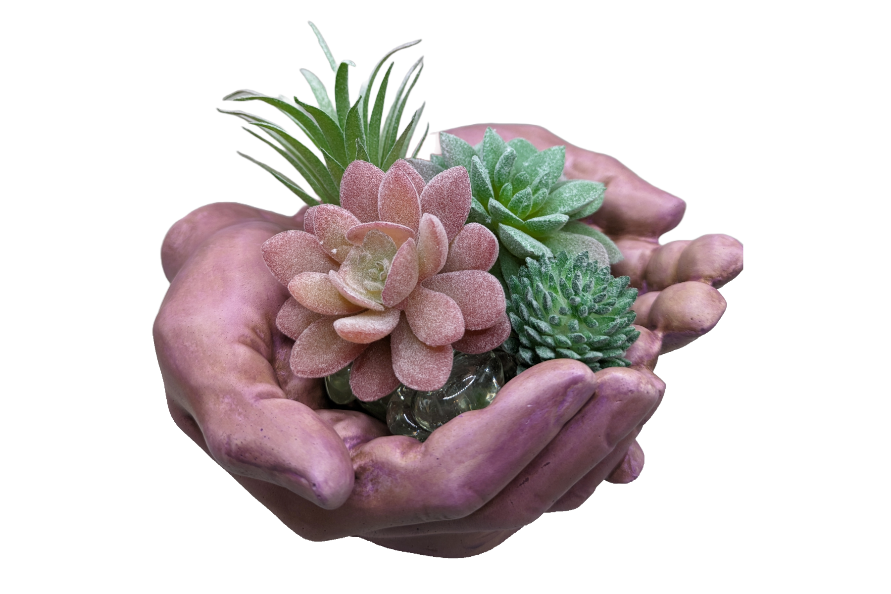 Working Hands - Craft Ceramic Pottery & Succulents - ZenGen USA