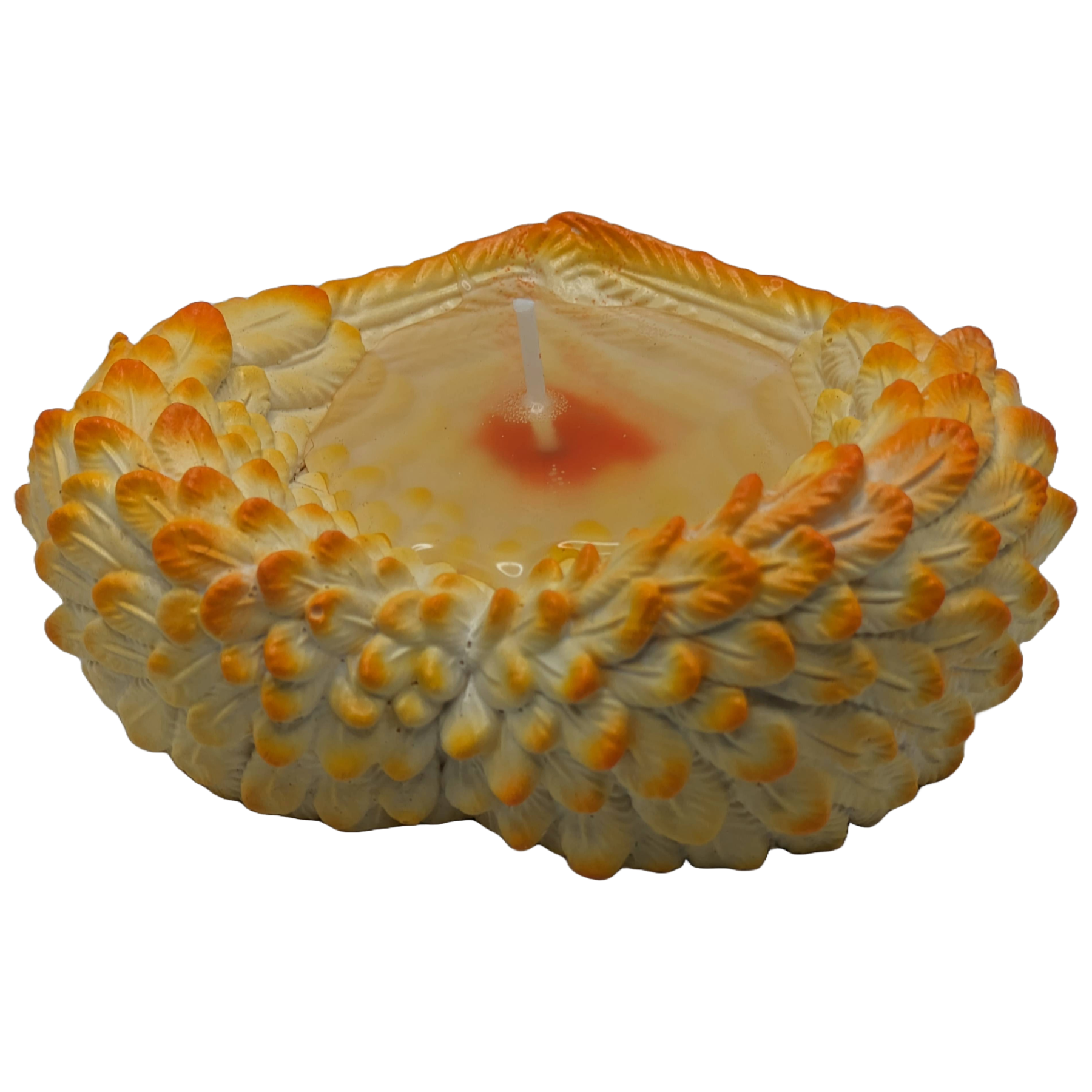 Wings of Love - Angelic Heart Shaped Scented Candle - Tropical Breeze Fragrance - Mood Enhancement - ZenGen USA