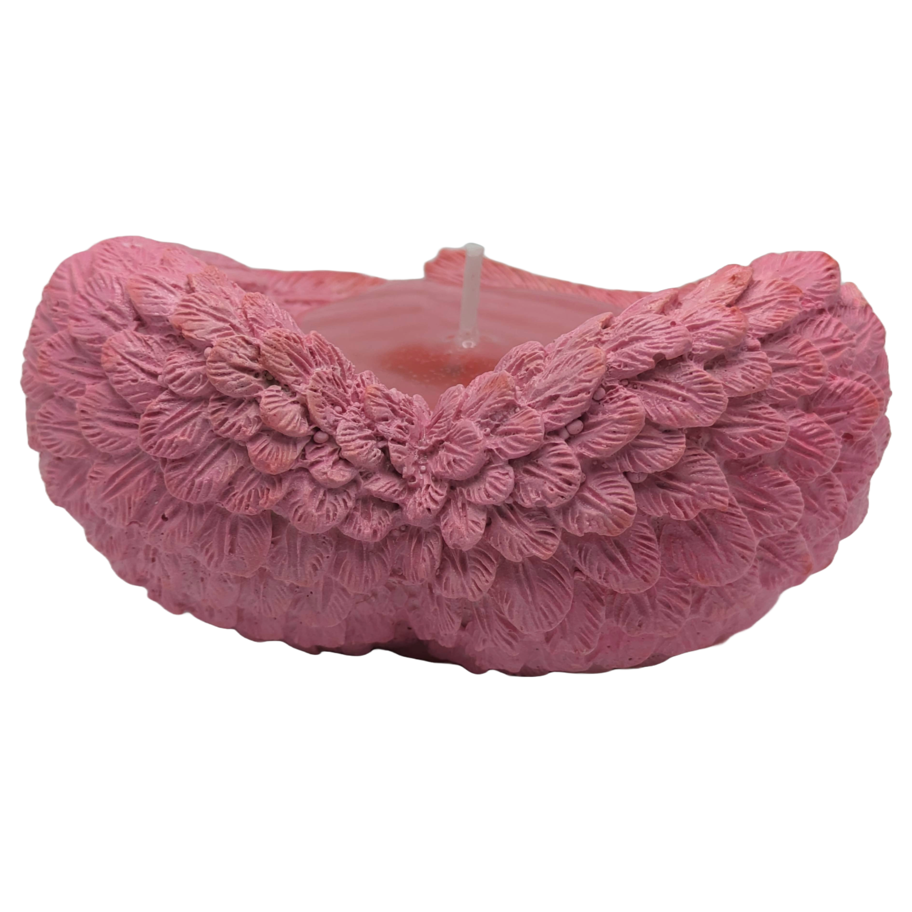 Wings of Love - Angelic Heart Shaped Scented Candle - Tropical Breeze Fragrance - Mood Enhancement - ZenGen USA