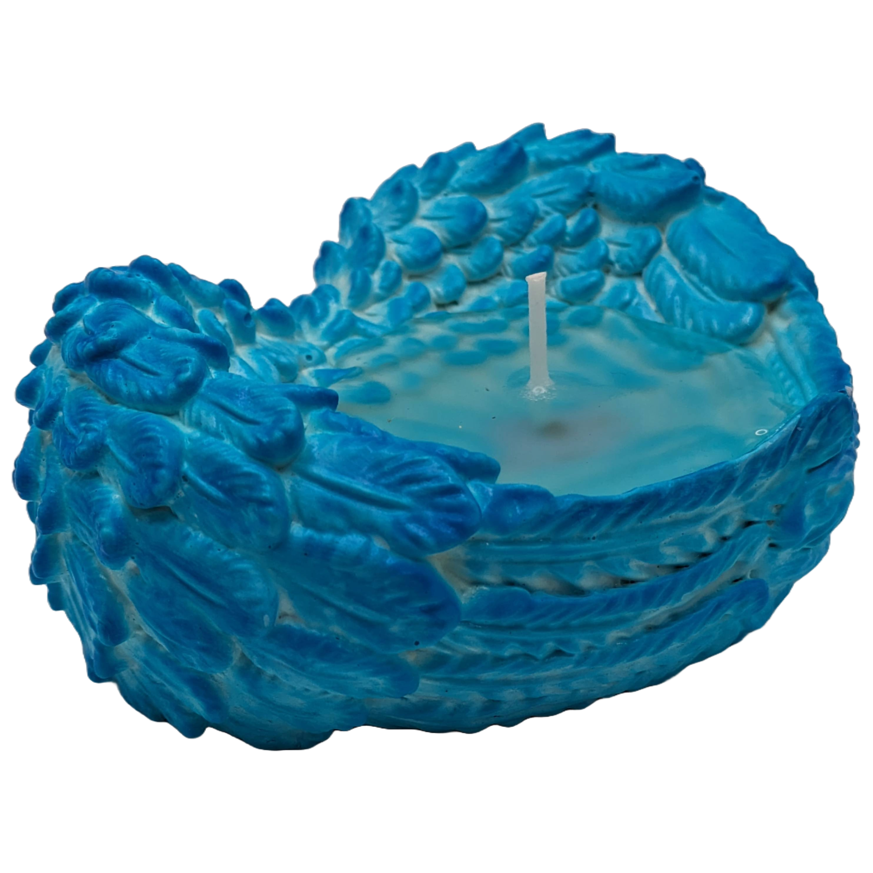 Wings of Love - Angelic Heart Shaped Scented Candle - Tropical Breeze Fragrance - Mood Enhancement - ZenGen USA